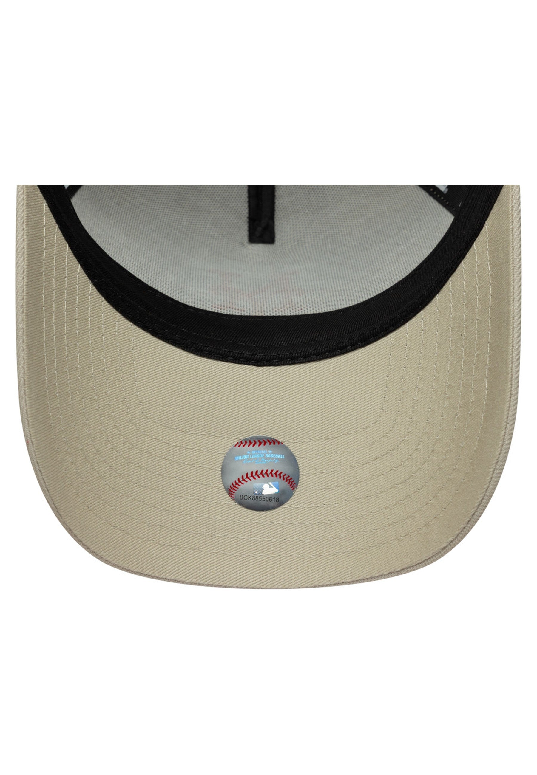 GORRA NEW ERA BEIGE NY METS OUTLINE SCRIPT EFRAME NEYMET