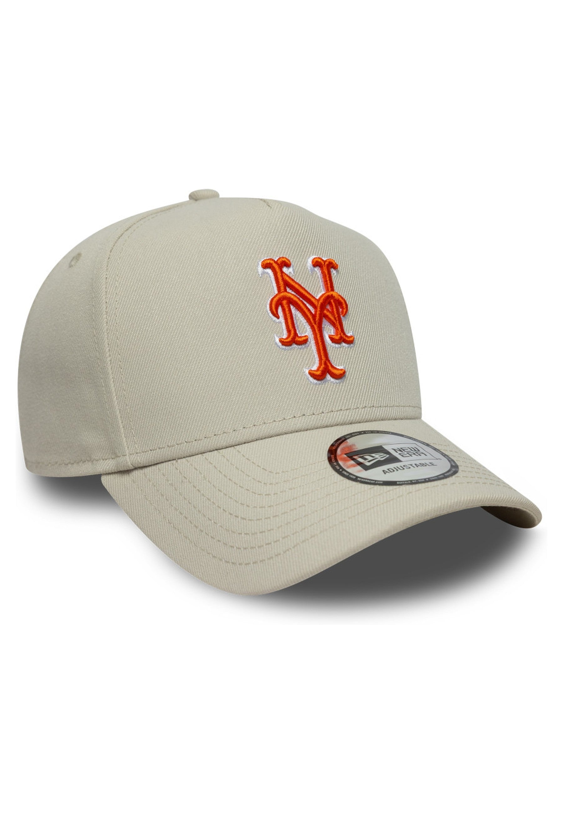 GORRA NEW ERA BEIGE NY METS OUTLINE SCRIPT EFRAME NEYMET