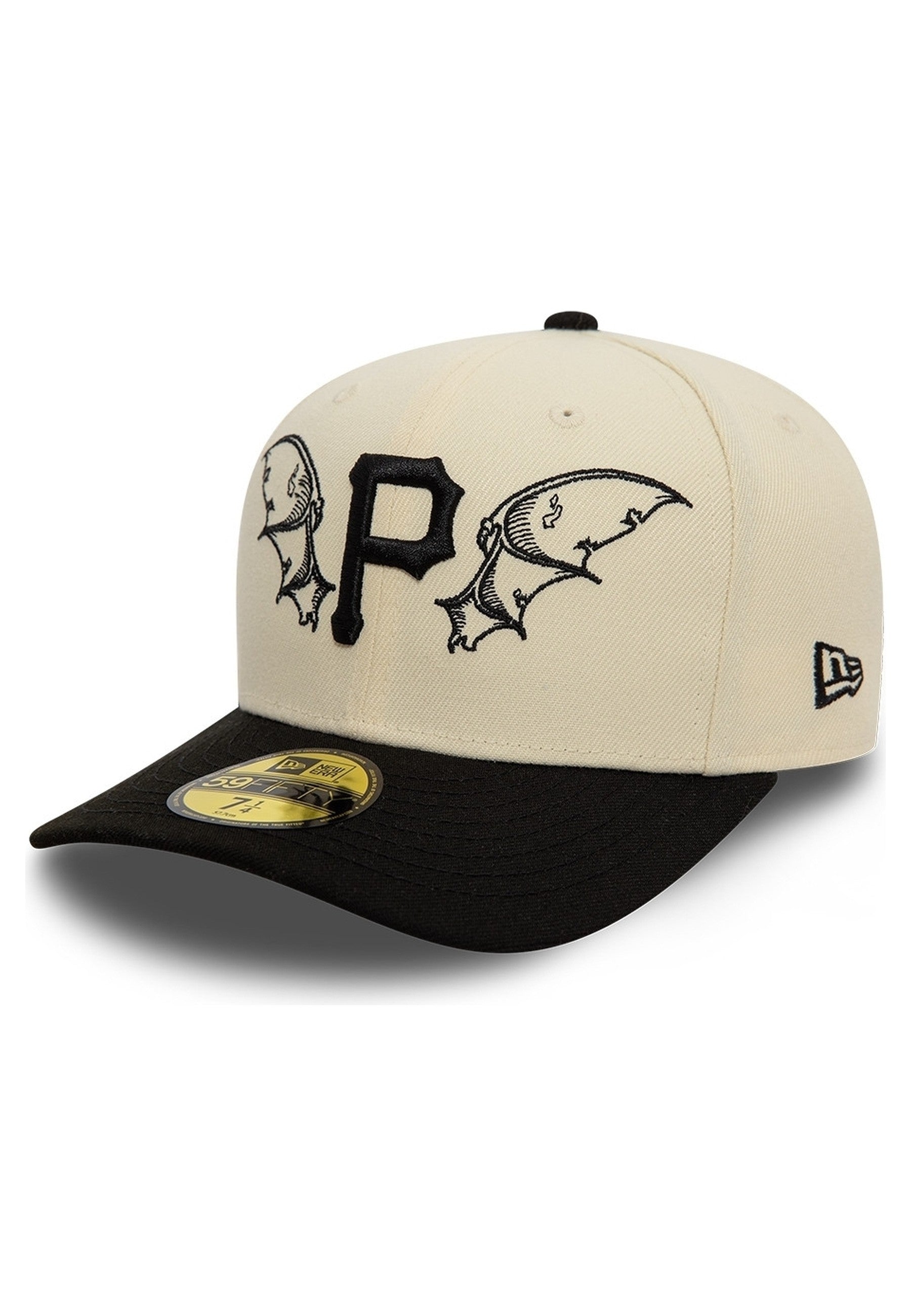 GORRA NEW ERA BEIGE PIRATES TEAM WINGS 59FIFTY PITPIRCO