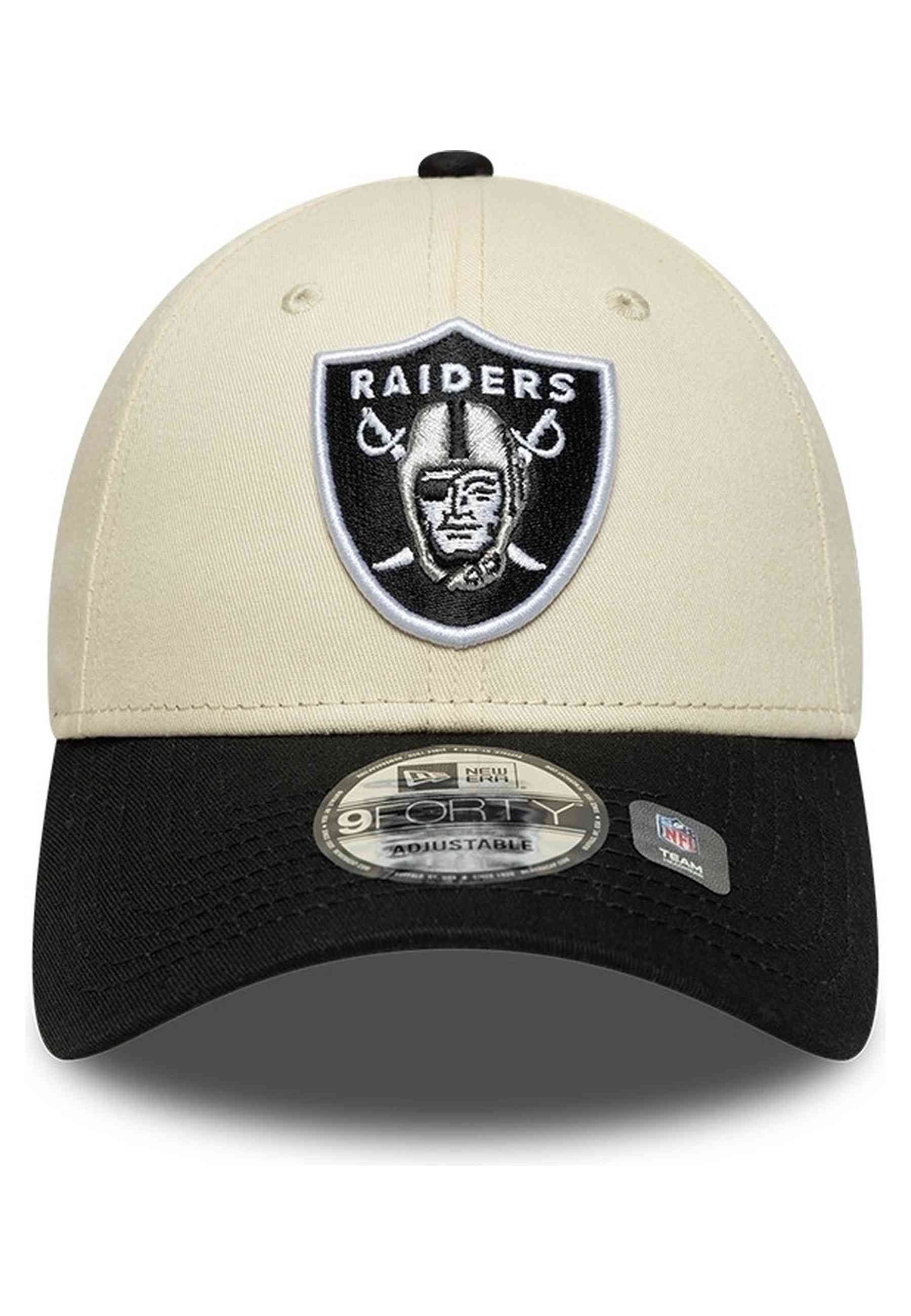 GORRA NEW ERA BEIGE RAIDERS NFL COLOURBLOCK 9FORTY LASRAI