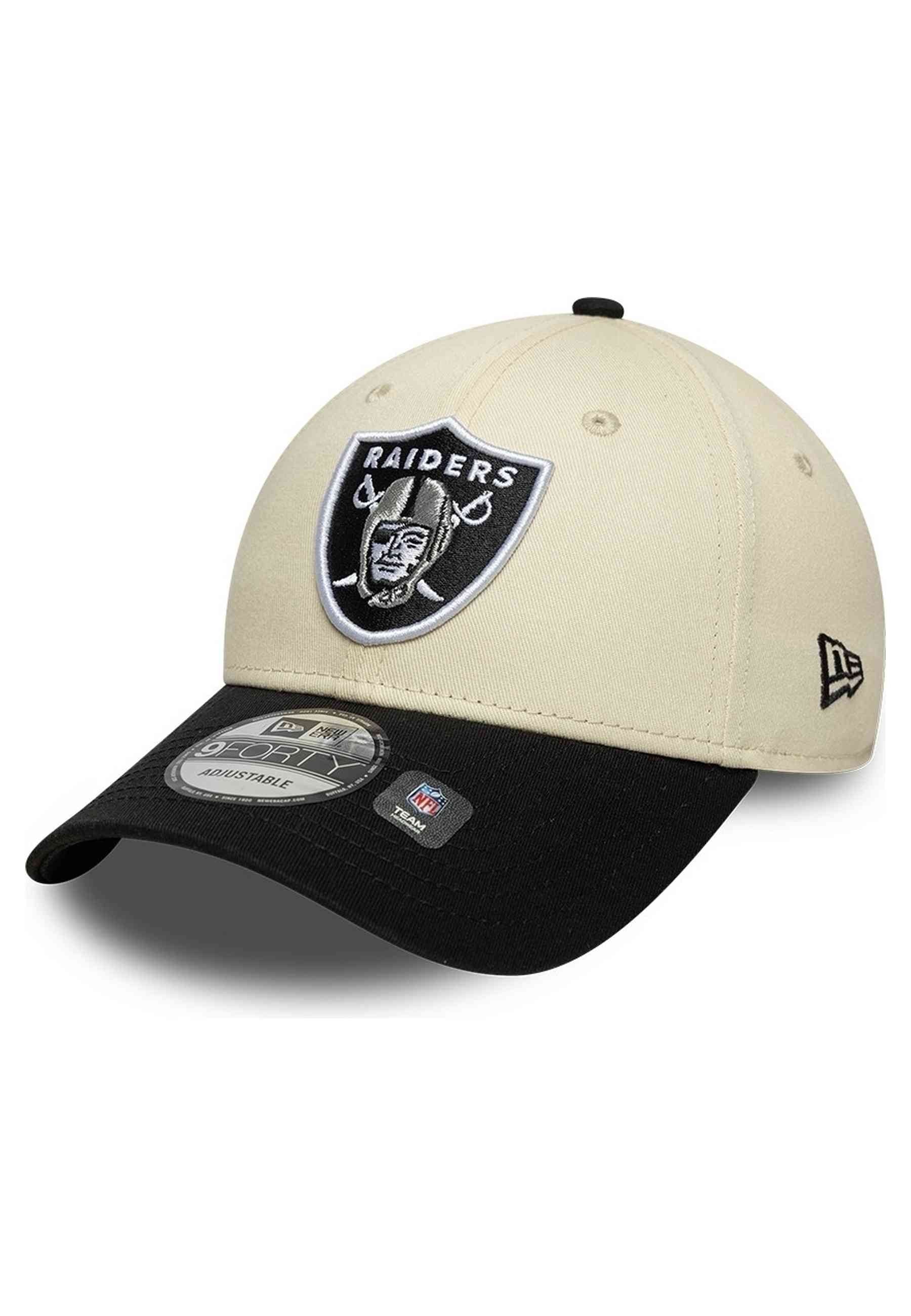 GORRA NEW ERA BEIGE RAIDERS NFL COLOURBLOCK 9FORTY LASRAI