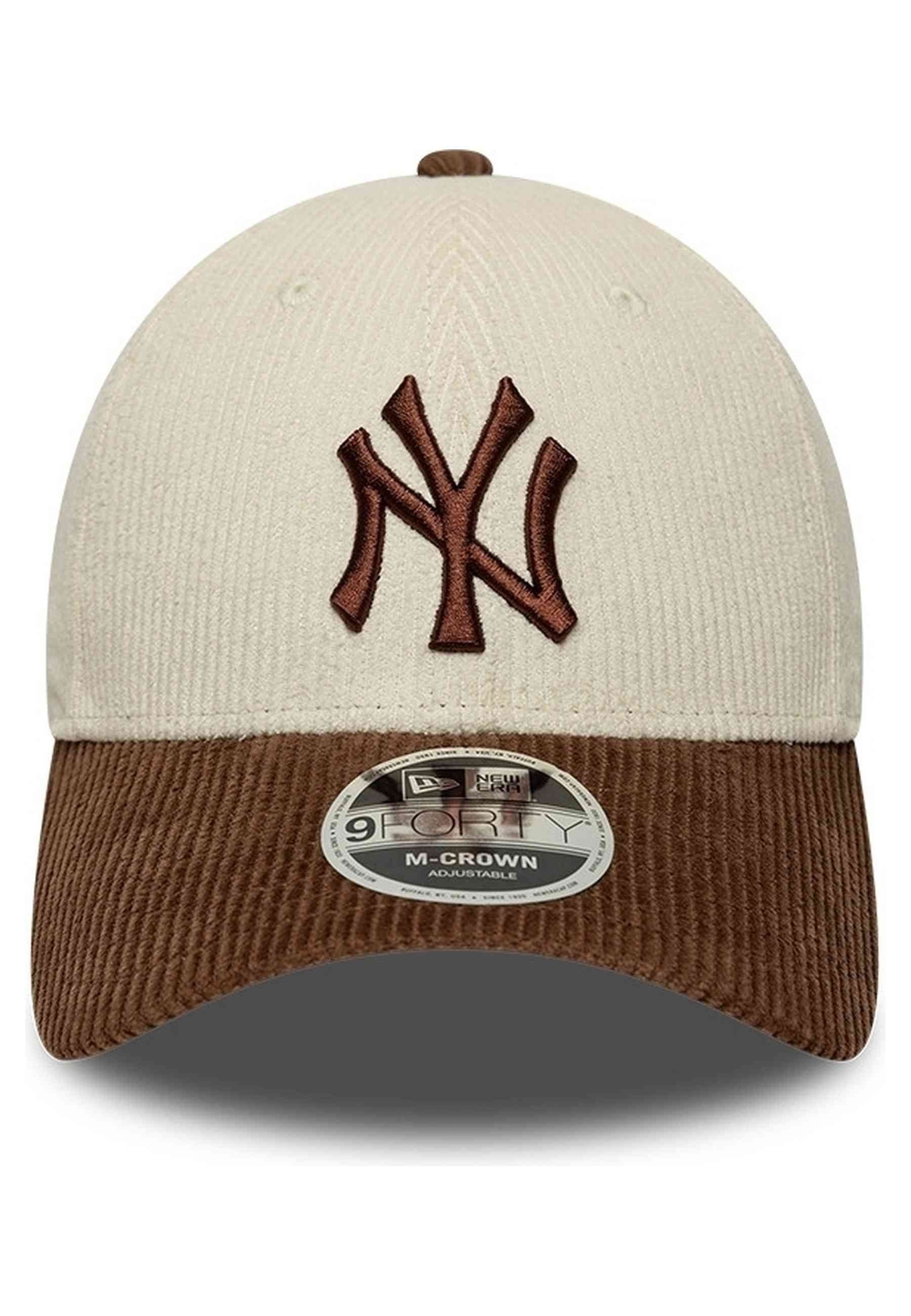GORRA NEW ERA BEIGE YANKEES CORD 9FORTY MC NEYYAN