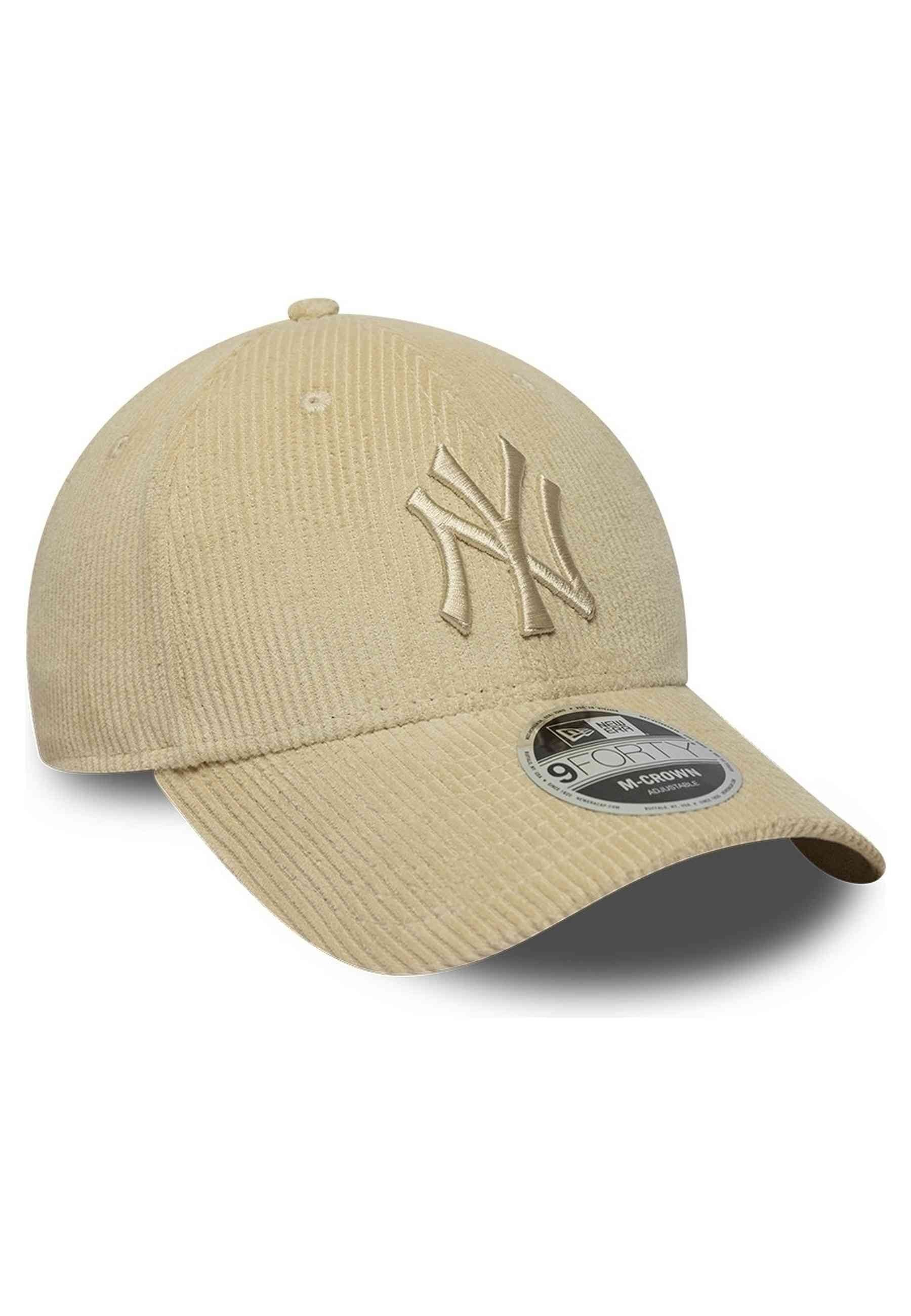 GORRA NEW ERA BEIGE YANKEES CORD 9FORTY MC NEYYAN