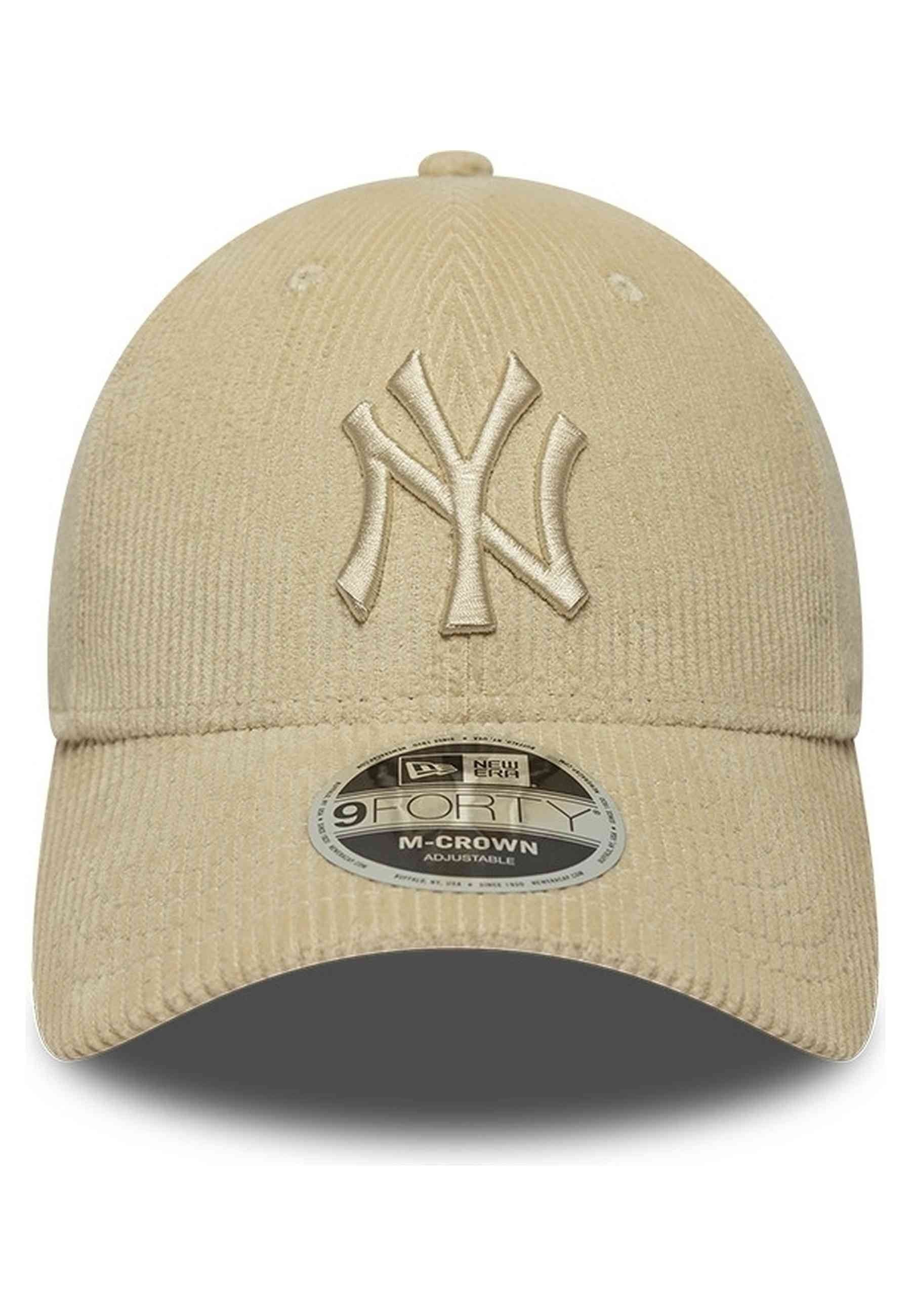 GORRA NEW ERA BEIGE YANKEES CORD 9FORTY MC NEYYAN