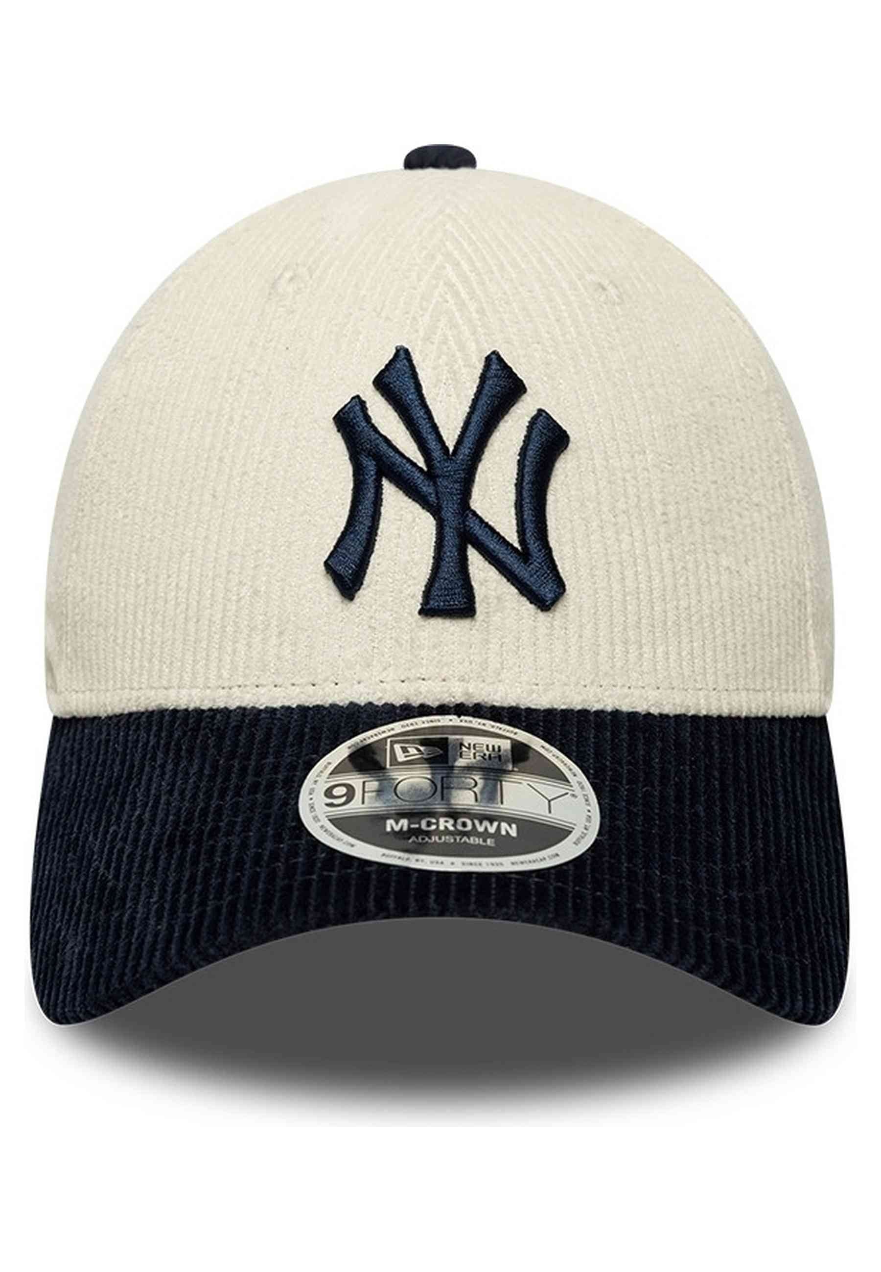GORRA NEW ERA BEIGE YANKEES CORD 9FORTY MC NEYYAN