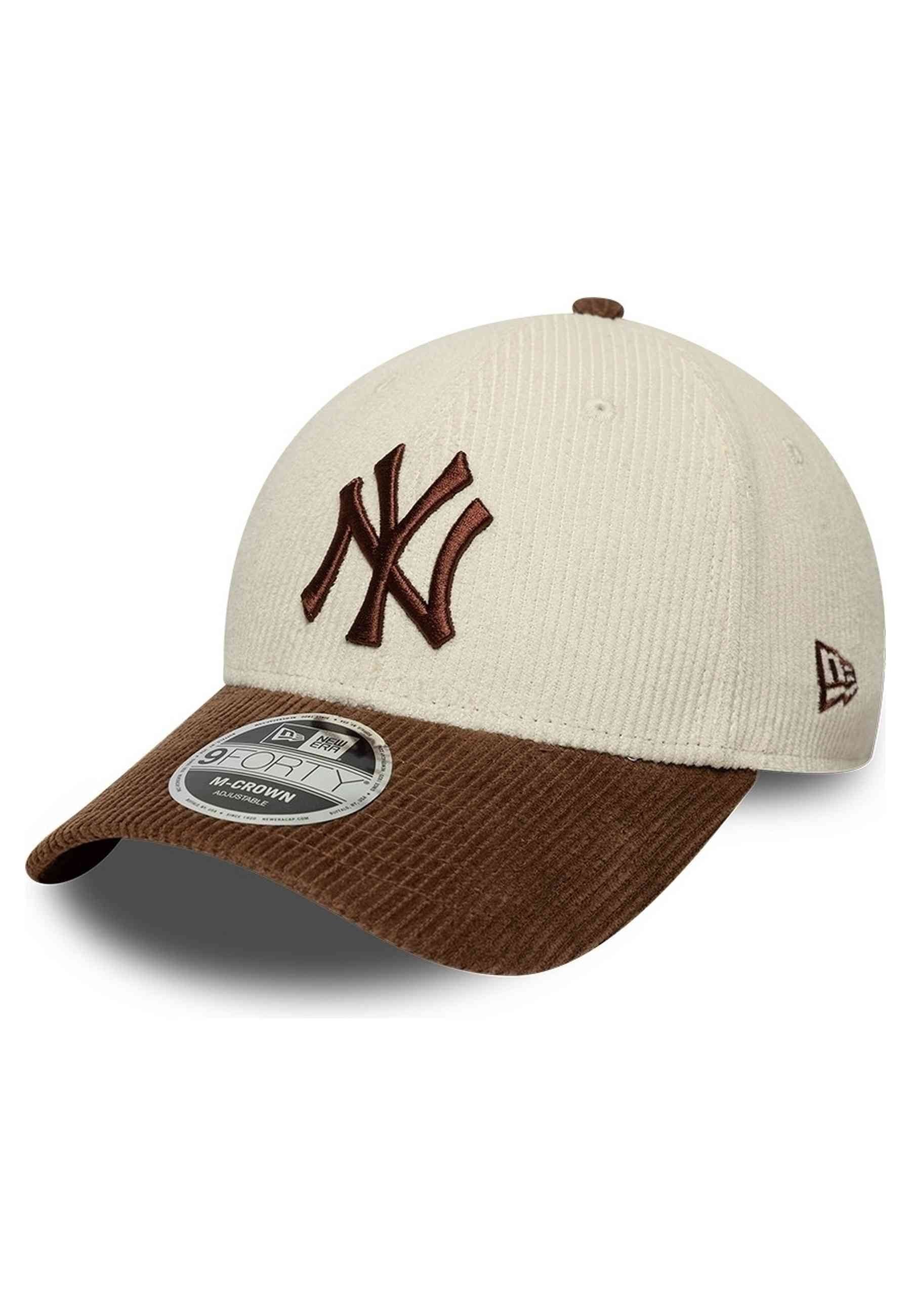GORRA NEW ERA BEIGE YANKEES CORD 9FORTY MC NEYYAN
