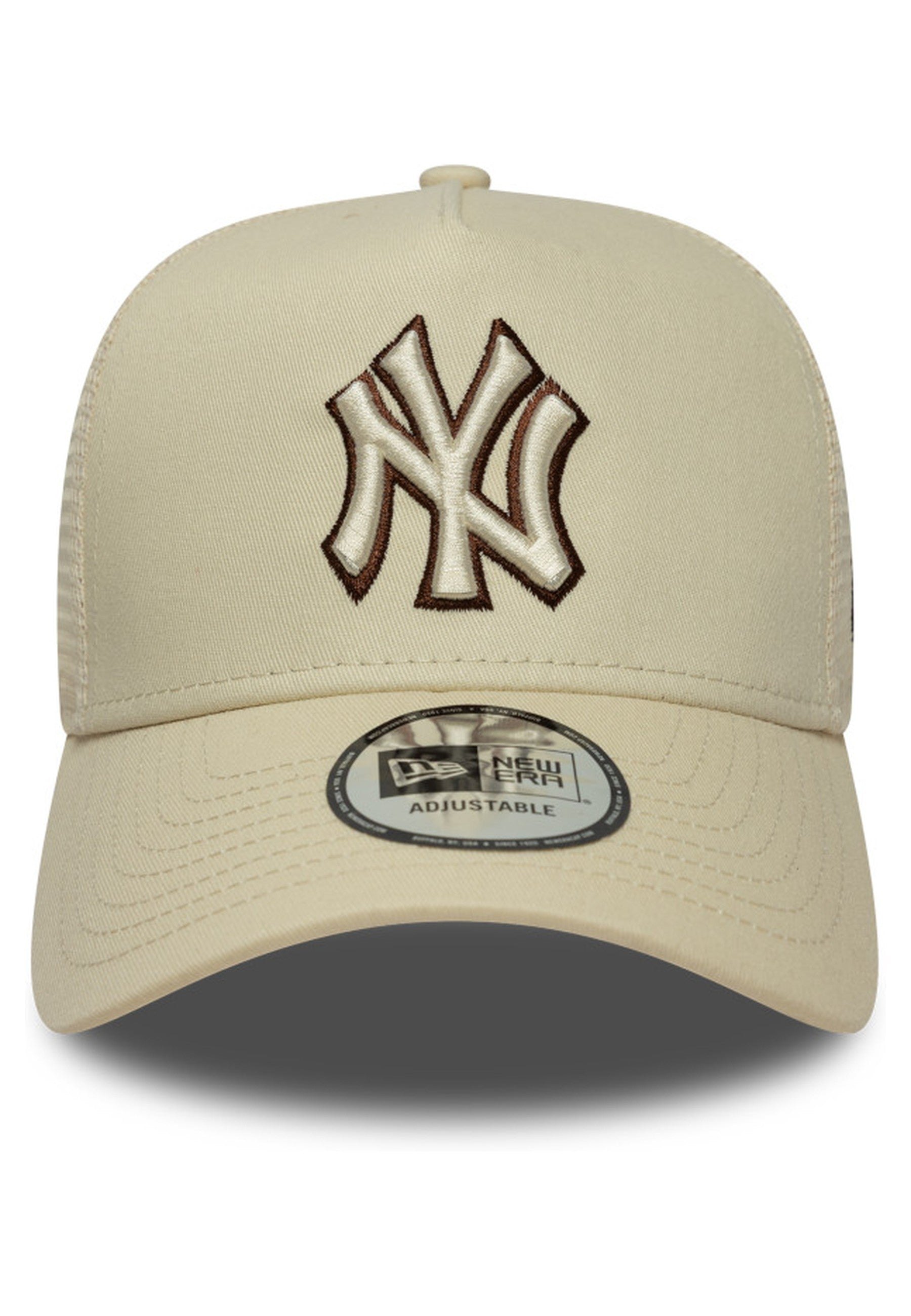 GORRA NEW ERA BEIGE YANKEES OUTLINE EF TRUCKER NEYYAN