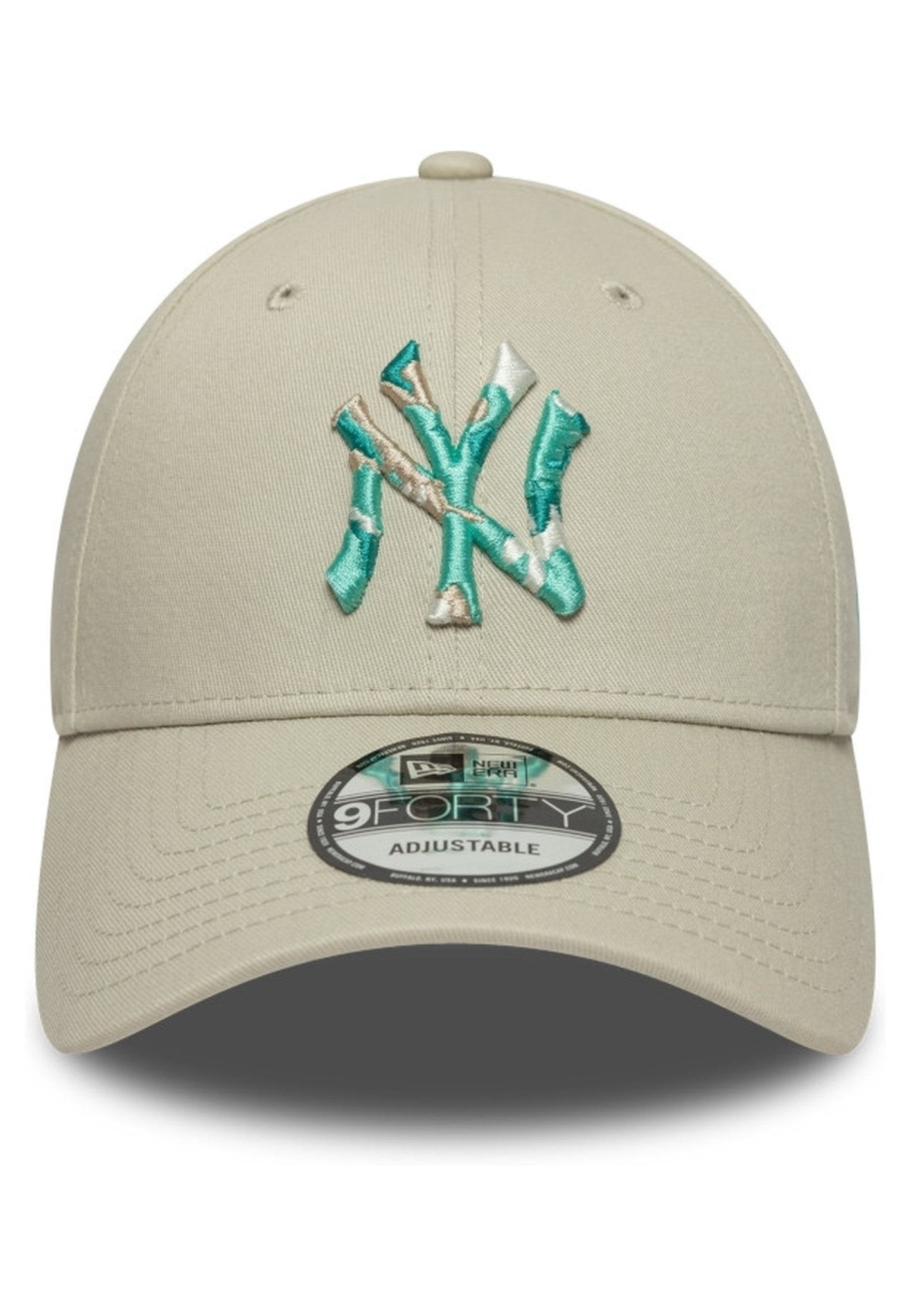 GORRA NEW ERA BEIGE YANKEES SEASONAL INFILL 9FORTY STRAPBACK CAP - AREA ZERO