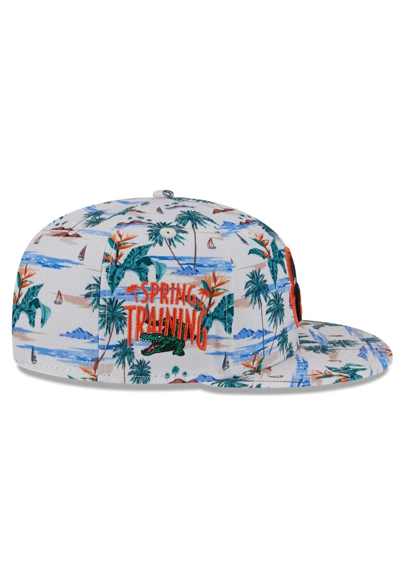 GORRA NEW ERA BLANCA BALTIMORE ORIOLS SPRING TRAINING FAN PACK - AREA ZERO