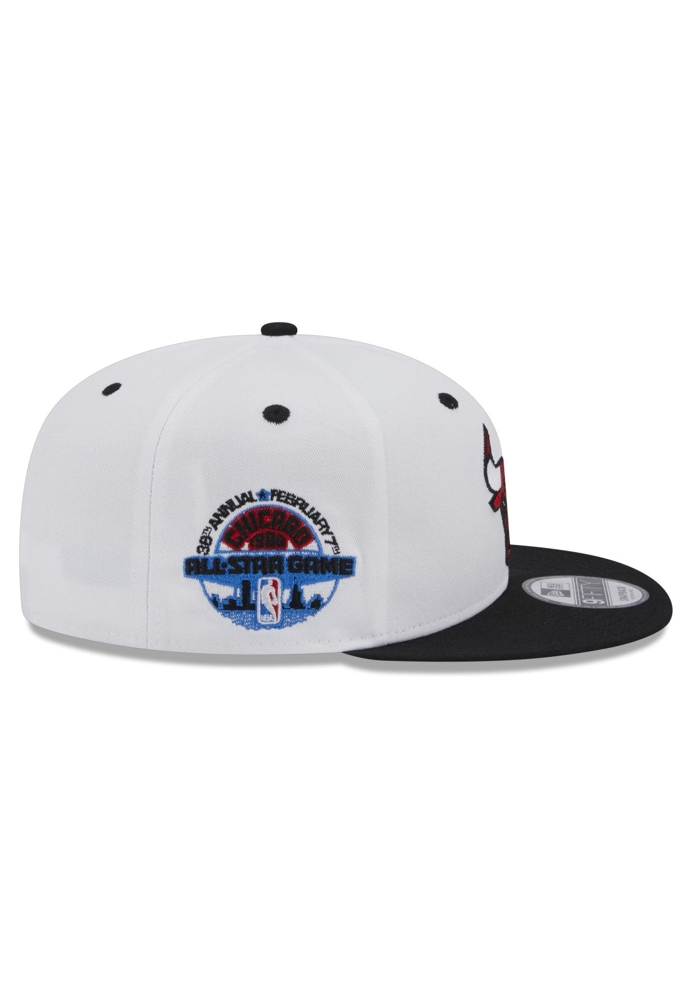 GORRA NEW ERA BLANCA BULLS WHITE CROWN PATCH 9FIFTY CHIBUL - AREA ZERO