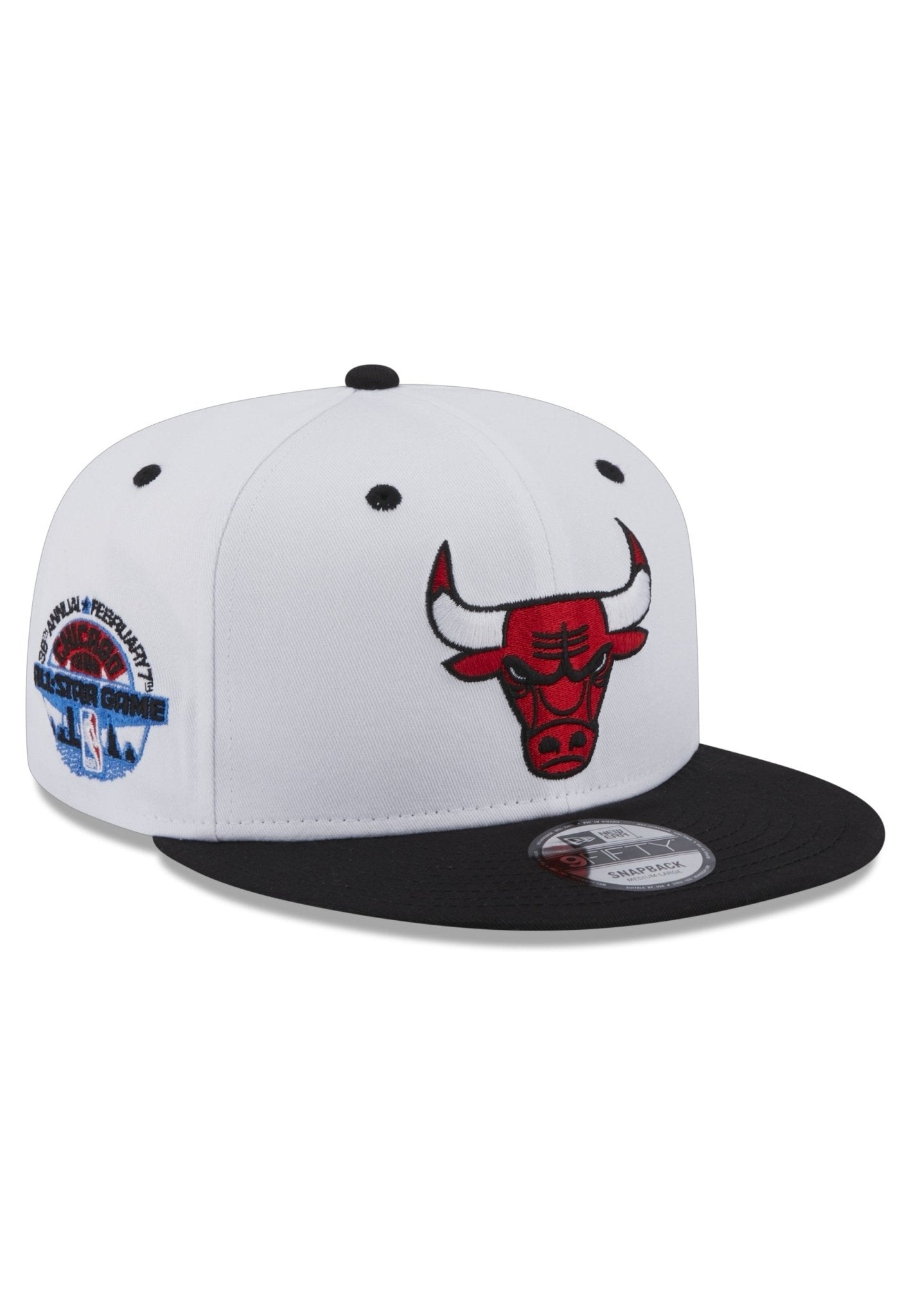 GORRA NEW ERA BLANCA BULLS WHITE CROWN PATCH 9FIFTY CHIBUL - AREA ZERO