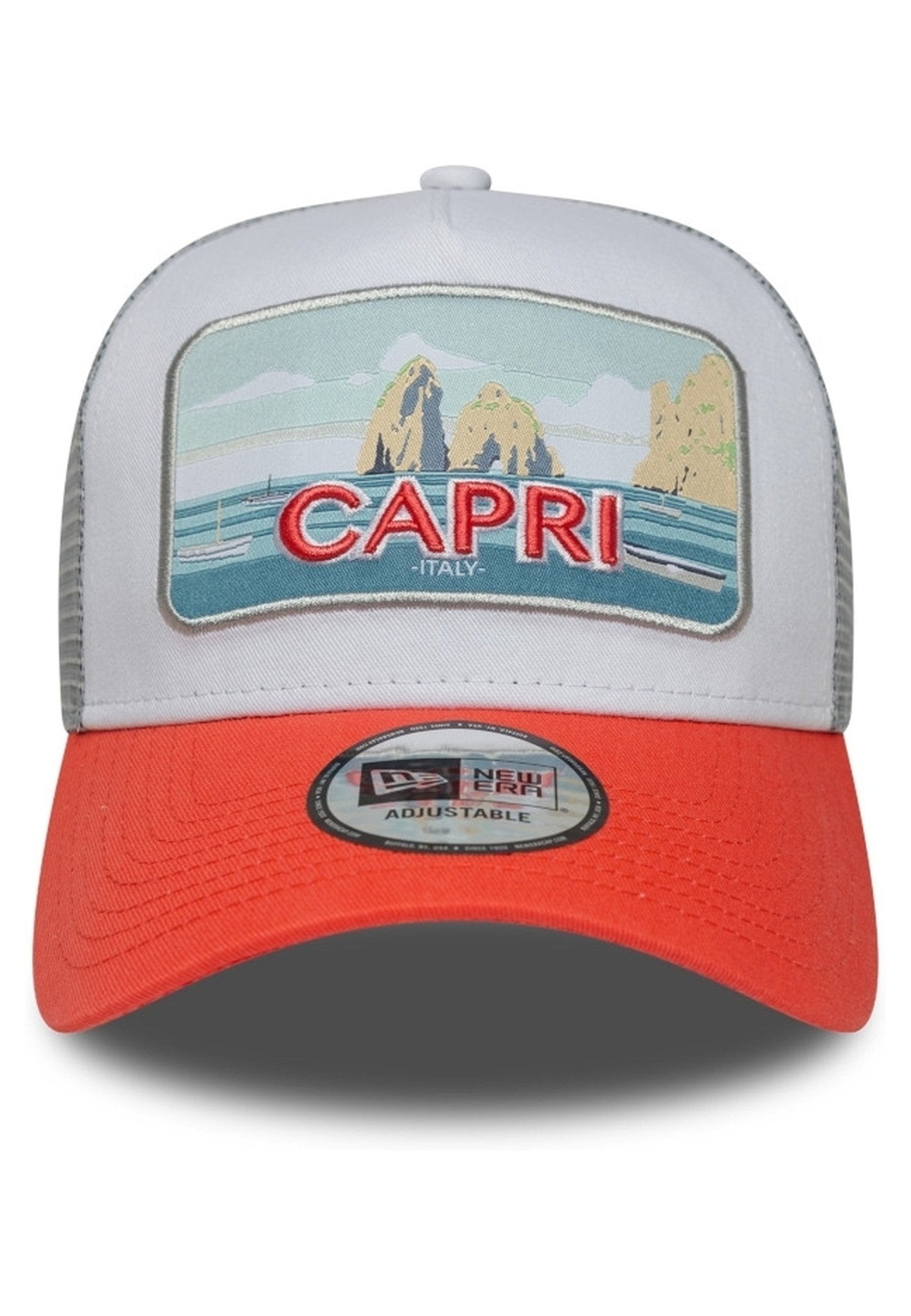 GORRA NEW ERA BLANCA CAPRI PATCH SUMMER TRUCKER CAP - AREA ZERO