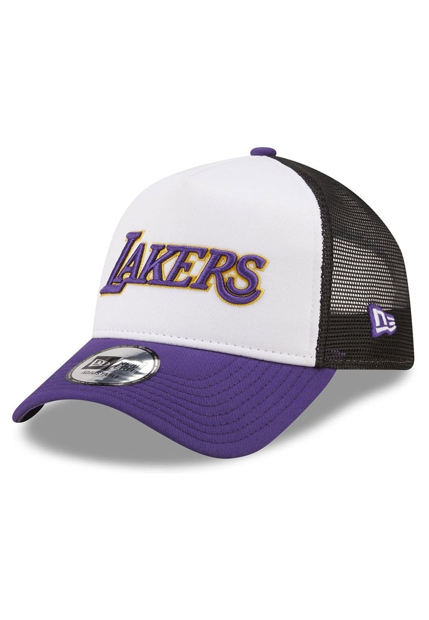 GORRA NEW ERA BLANCA LAKERS TEAM COLOUR BLOCK TRUCKER LOSLAK - AREA ZERO