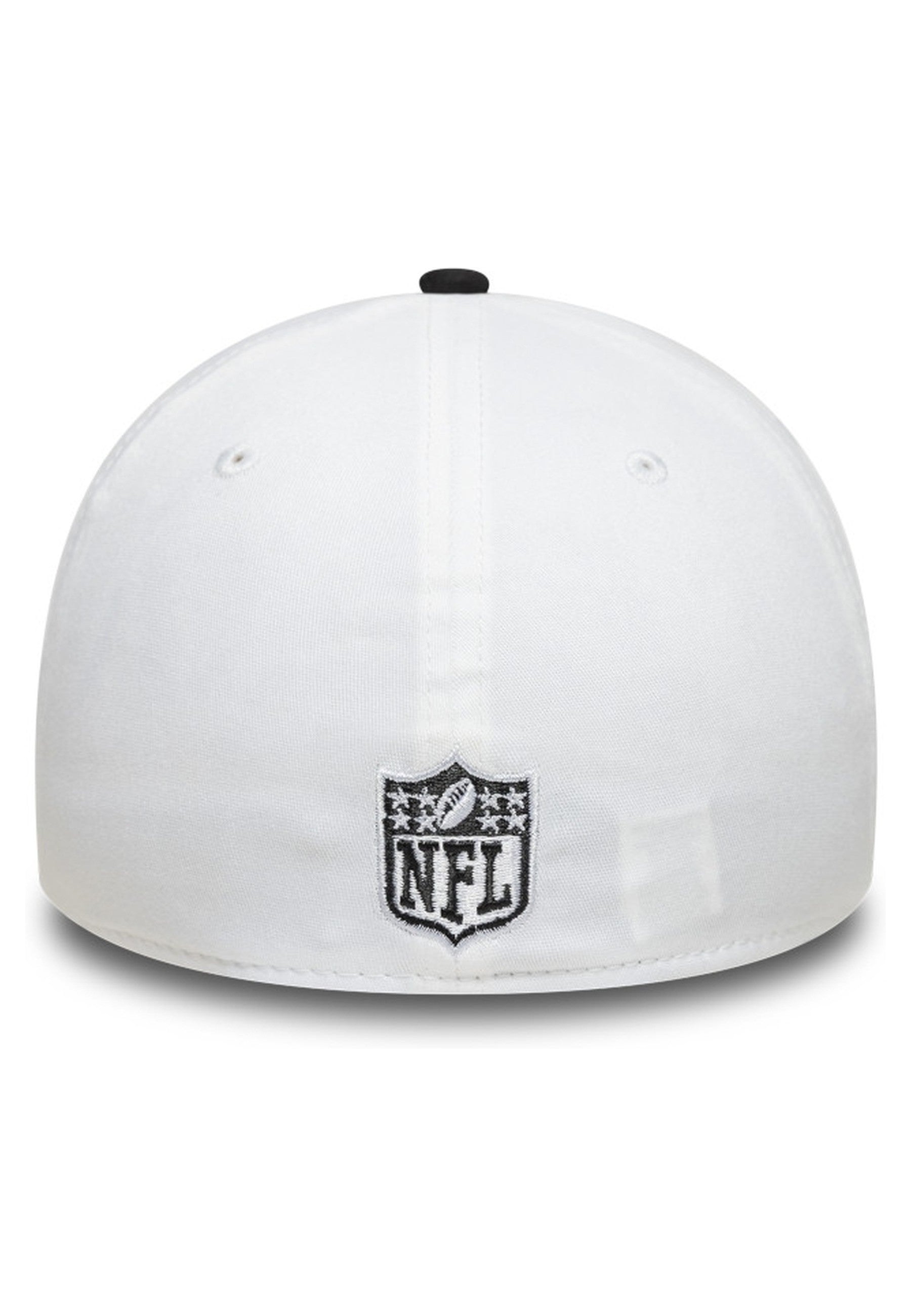 GORRA NEW ERA BLANCA RAIDERS NFL TEAM LOGO 39THIRTY LASRAI