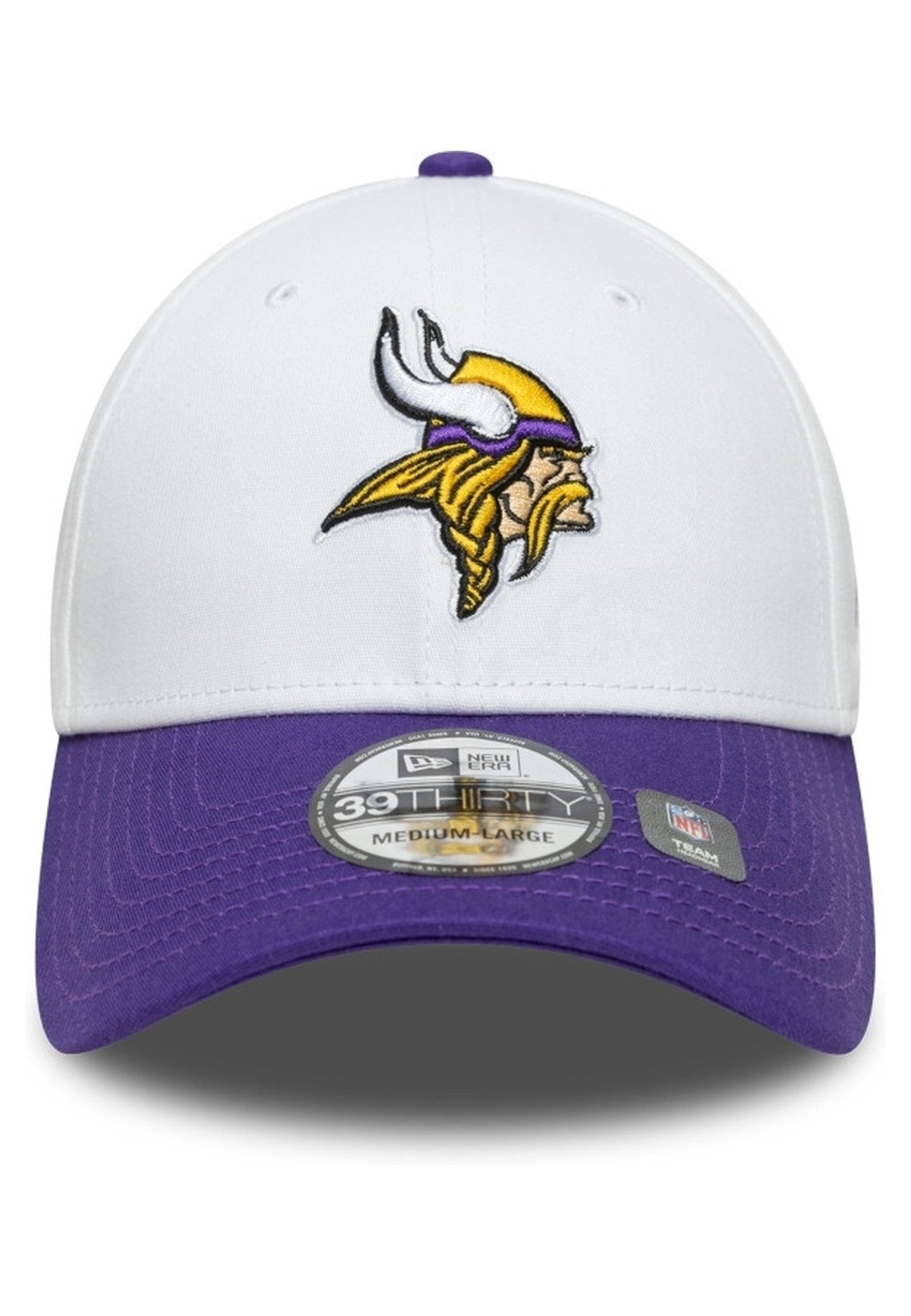GORRA NEW ERA BLANCA VIKINGS NFL TEAM LOGO 39THIRTY MINVIK - AREA ZERO
