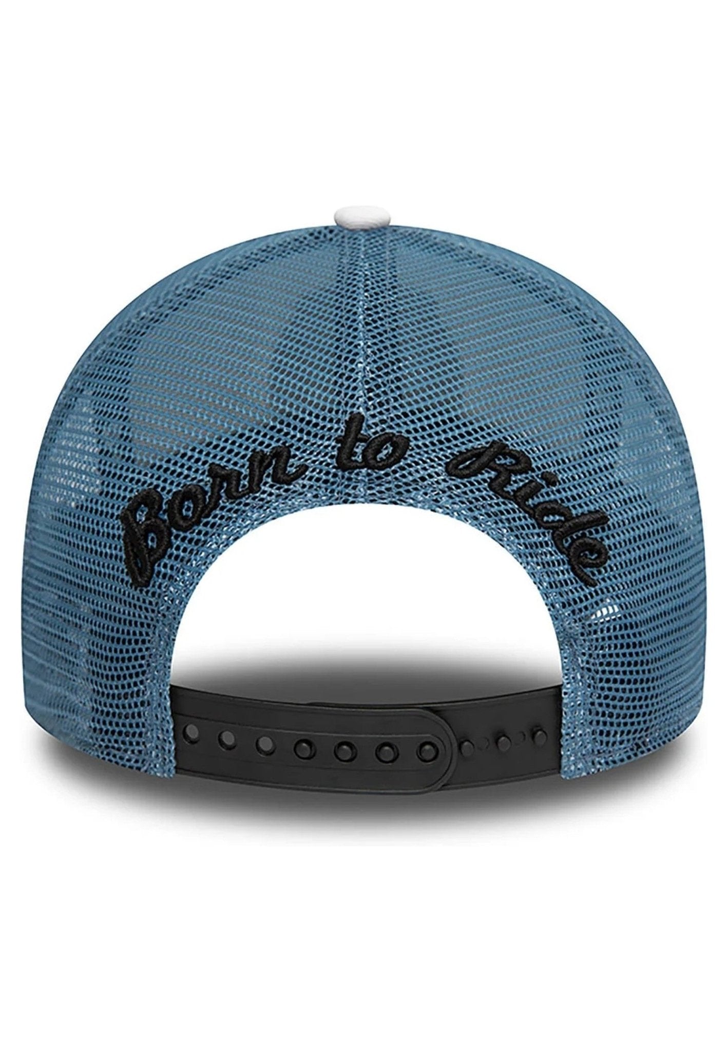 GORRA NEW ERA BLANCA/AZUL MOTO GUZZI TRUCKER MOTGUZ - AREA ZERO