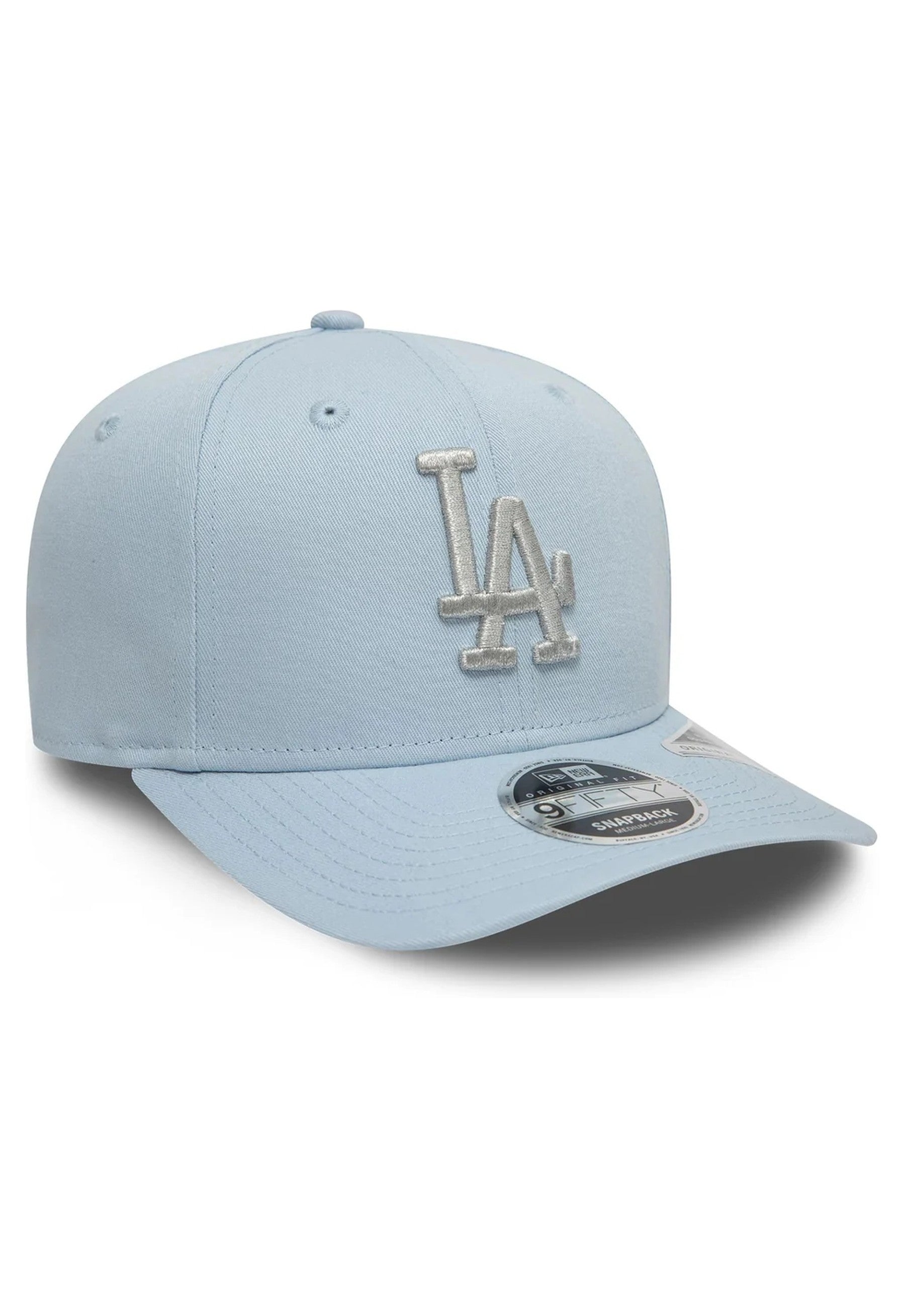 GORRA NEW ERA CELESTE DODGERS METALLIC 9FIFTY OF LOSDOD