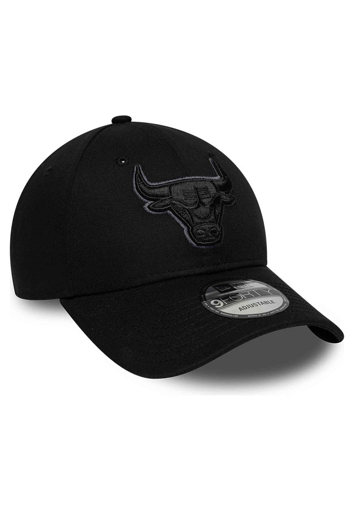 NEW ERA CHICAGO BULLS 9FORTY TEAM OUTLINE BLACK CAP
