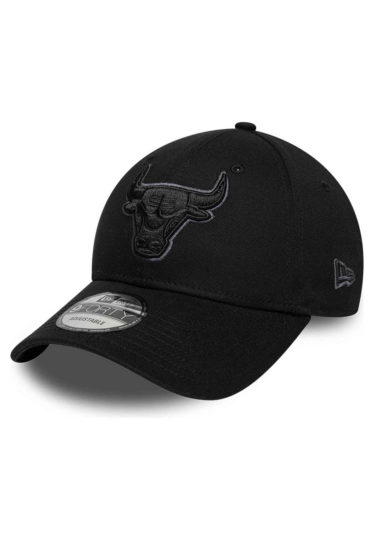NEW ERA CHICAGO BULLS 9FORTY TEAM OUTLINE BLACK CAP