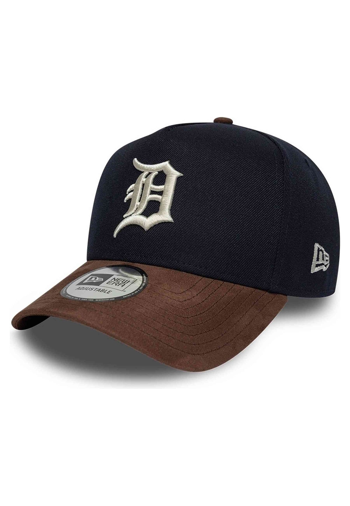 CASQUETTE NEW ERA DETROIT TIGERS E FRAME SUEDE VISOR MARINE