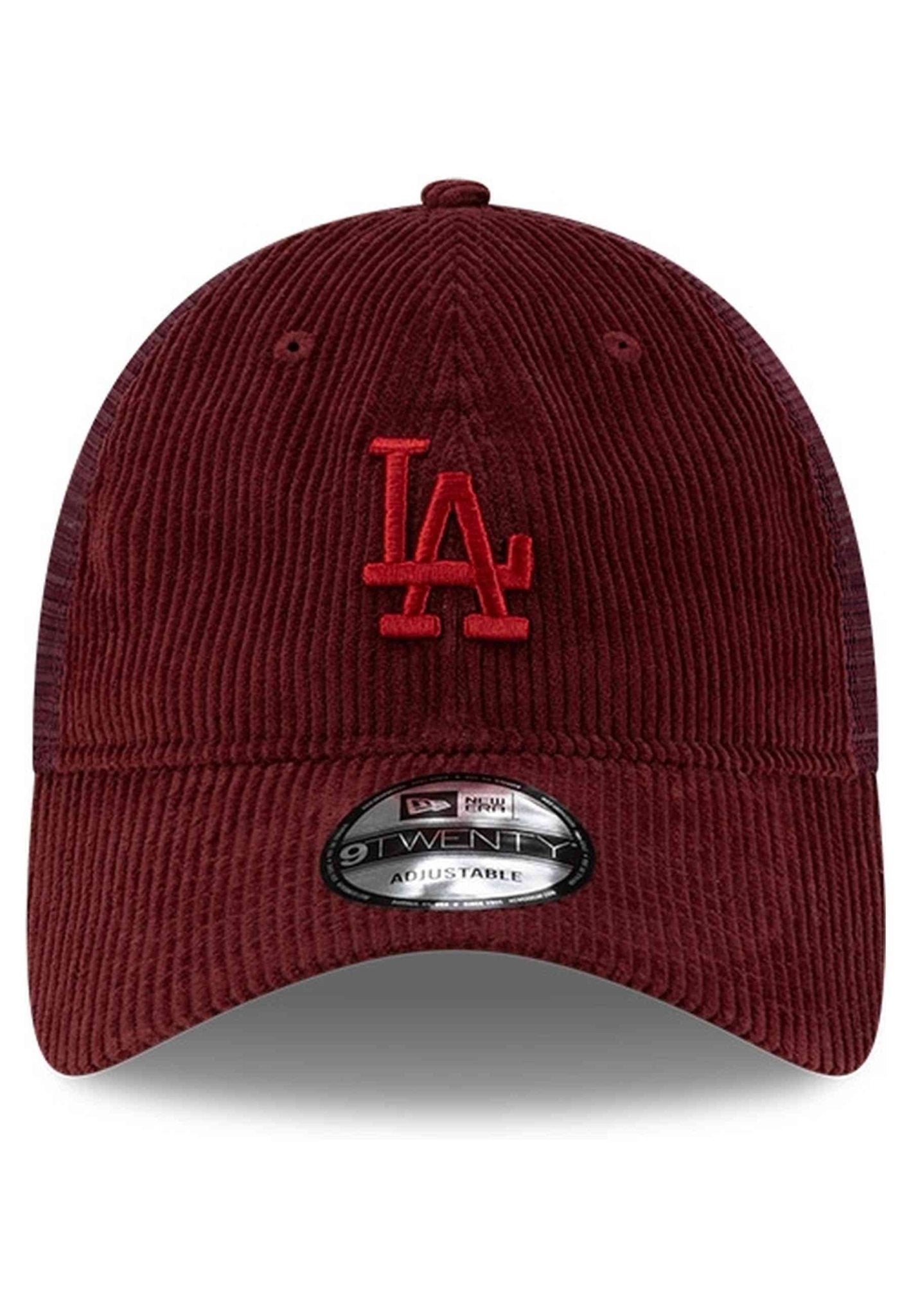 GORRA NEW ERA GRANATE DODGERS CORD 9TWENTY TRUCKER LOSDOD - AREA ZERO