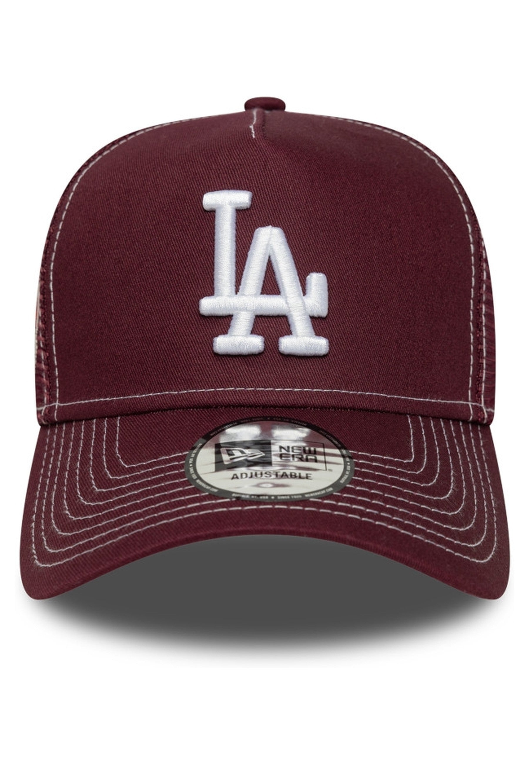 GORRA NEW ERA GRANATE DODGERS WS EF TRUCKER LOSDODCO