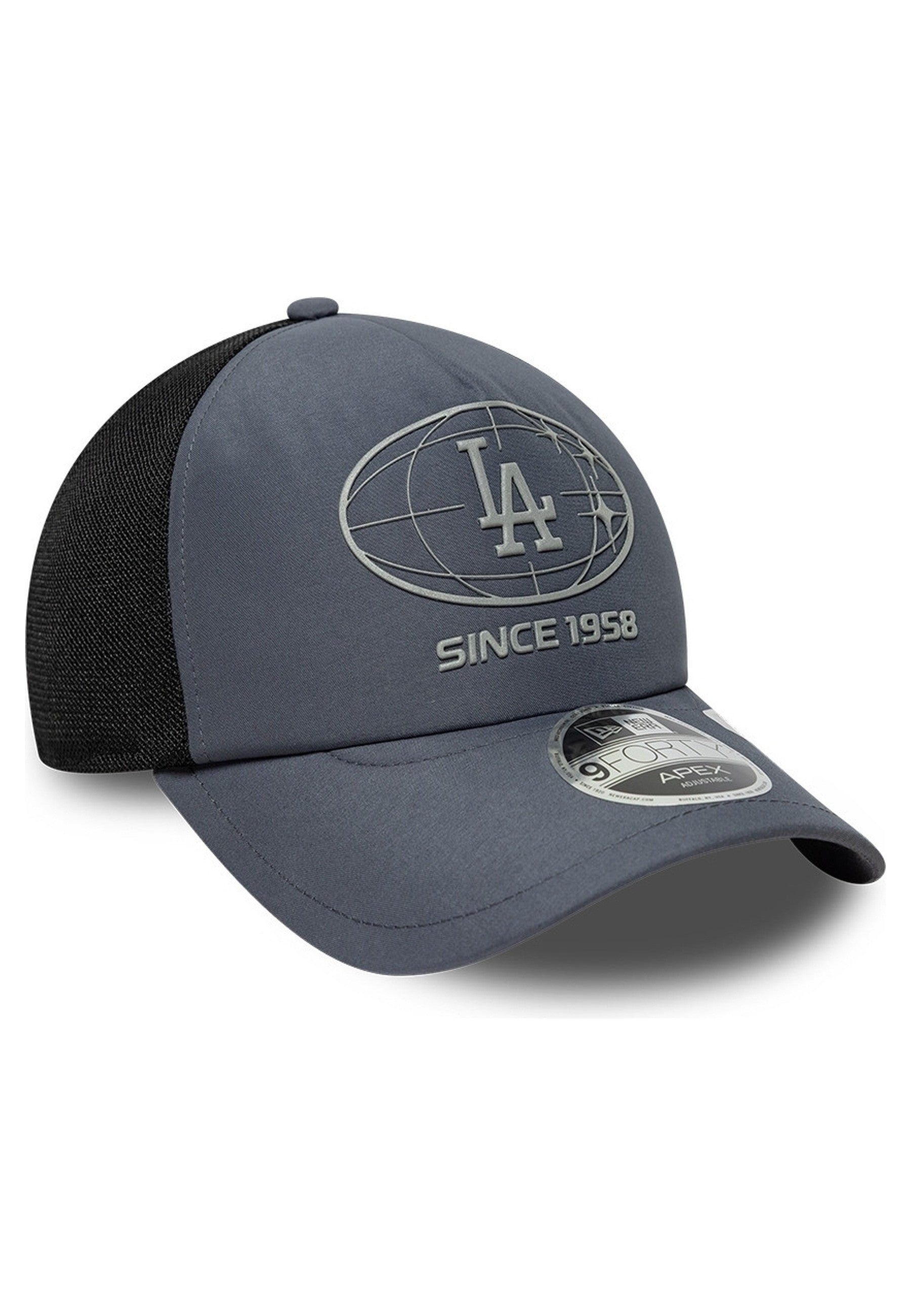GORRA NEW ERA GRIS DODGERS MLB GRAPHIC 9FORTY APEX LOSDOD