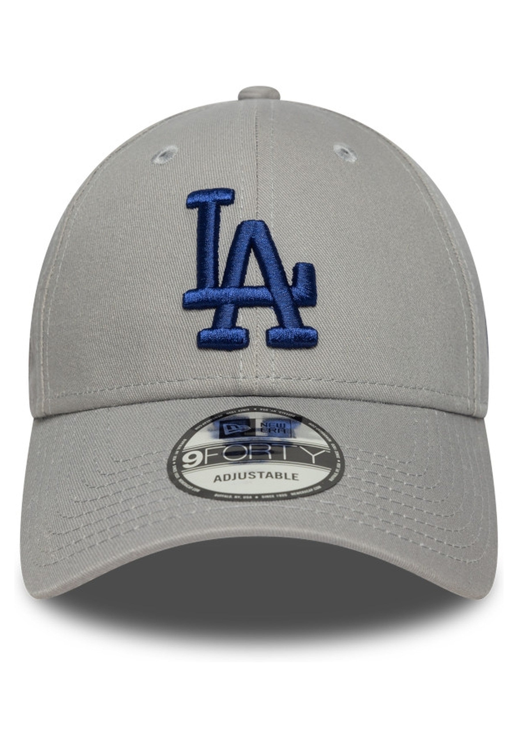 GORRA NEW ERA GRIS DODGERS MLB SIE PATCH 9FORTY LOSDOD