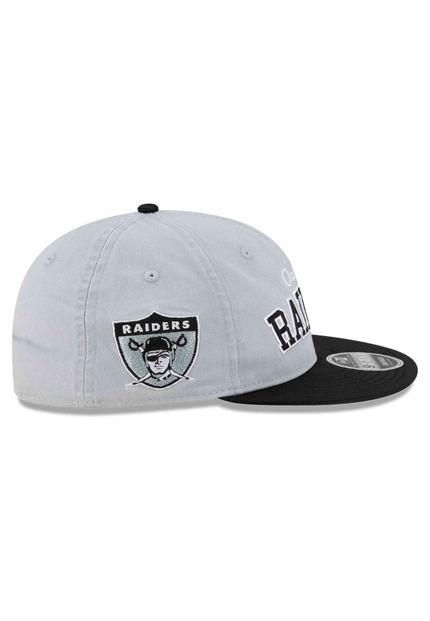GORRA NEW ERA GRIS LAS VEGAS RAIDERS NFL HISTORIC 9FIFTY RC LASRAI - AREA ZERO