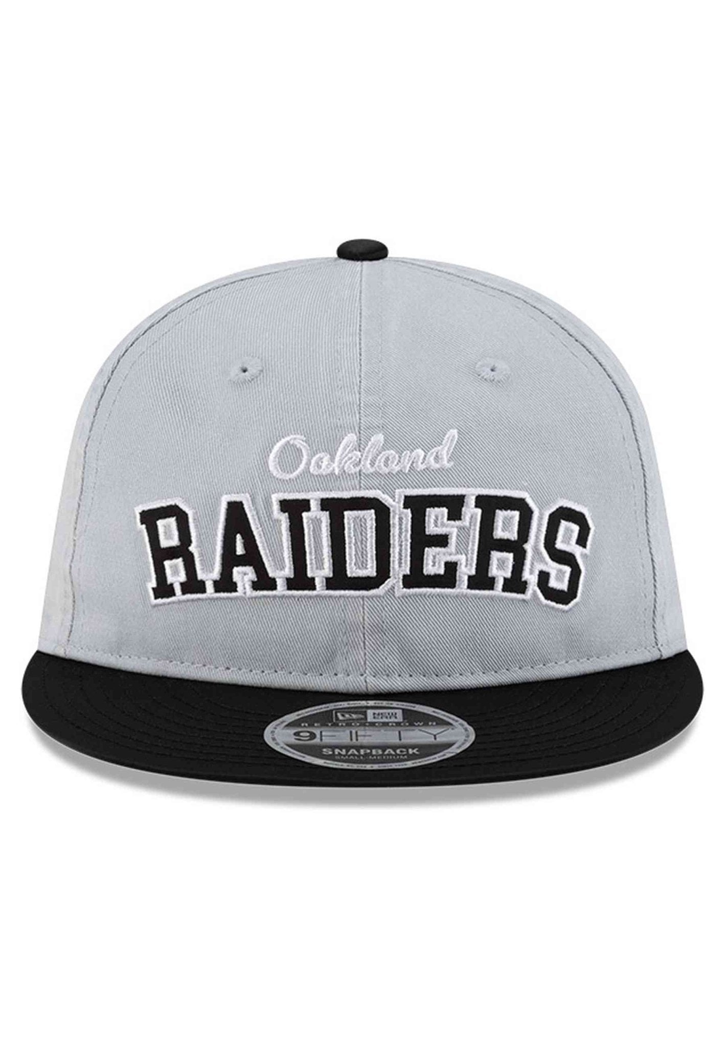 GORRA NEW ERA GRIS LAS VEGAS RAIDERS NFL HISTORIC 9FIFTY RC LASRAI - AREA ZERO