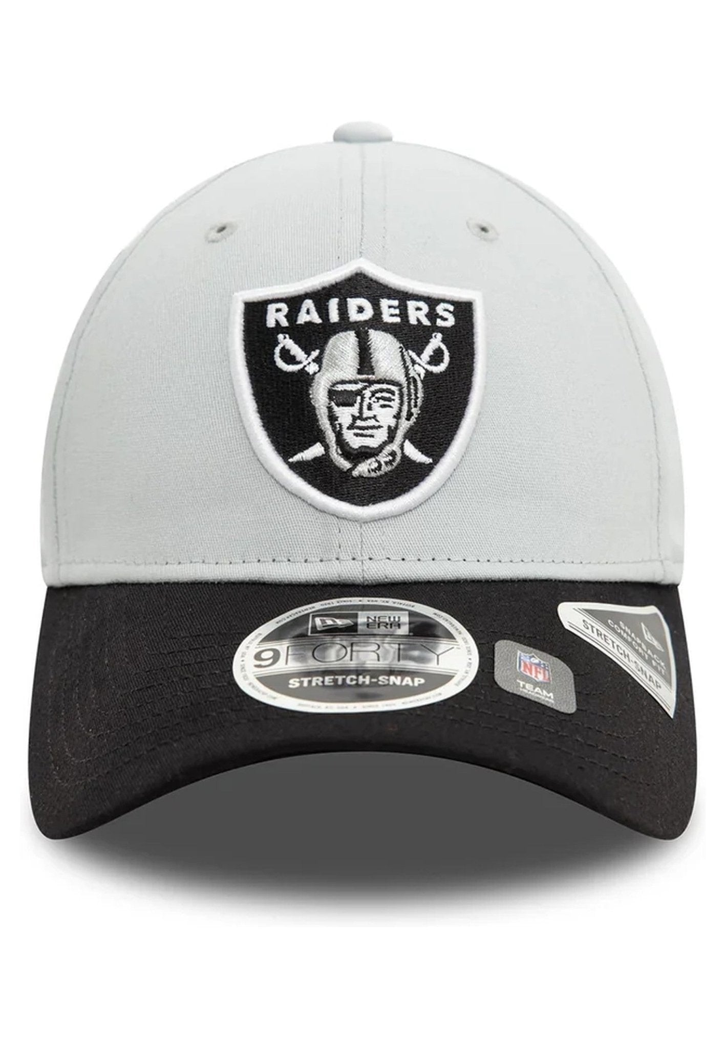 GORRA NEW ERA GRIS RAIDERS NFL 9FORTY SS LASRAI - AREA ZERO