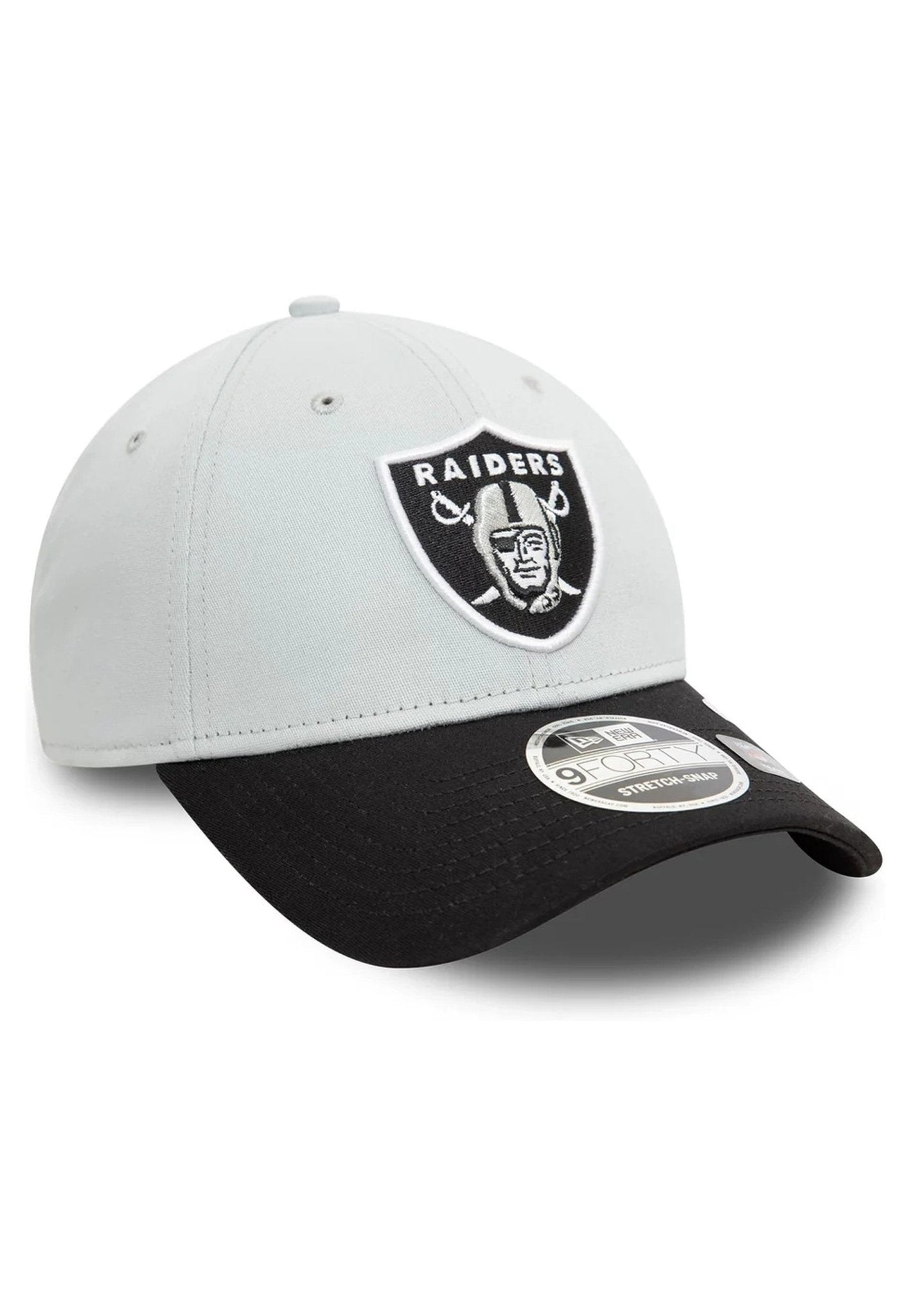 GORRA NEW ERA GRIS RAIDERS NFL 9FORTY SS LASRAI - AREA ZERO
