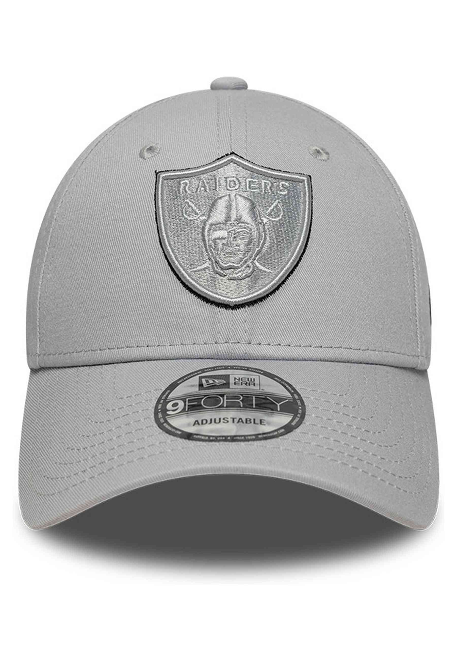 GORRA NEW ERA GRIS RAIDERS TEAM OUTLINE 9FORTY LASRAI