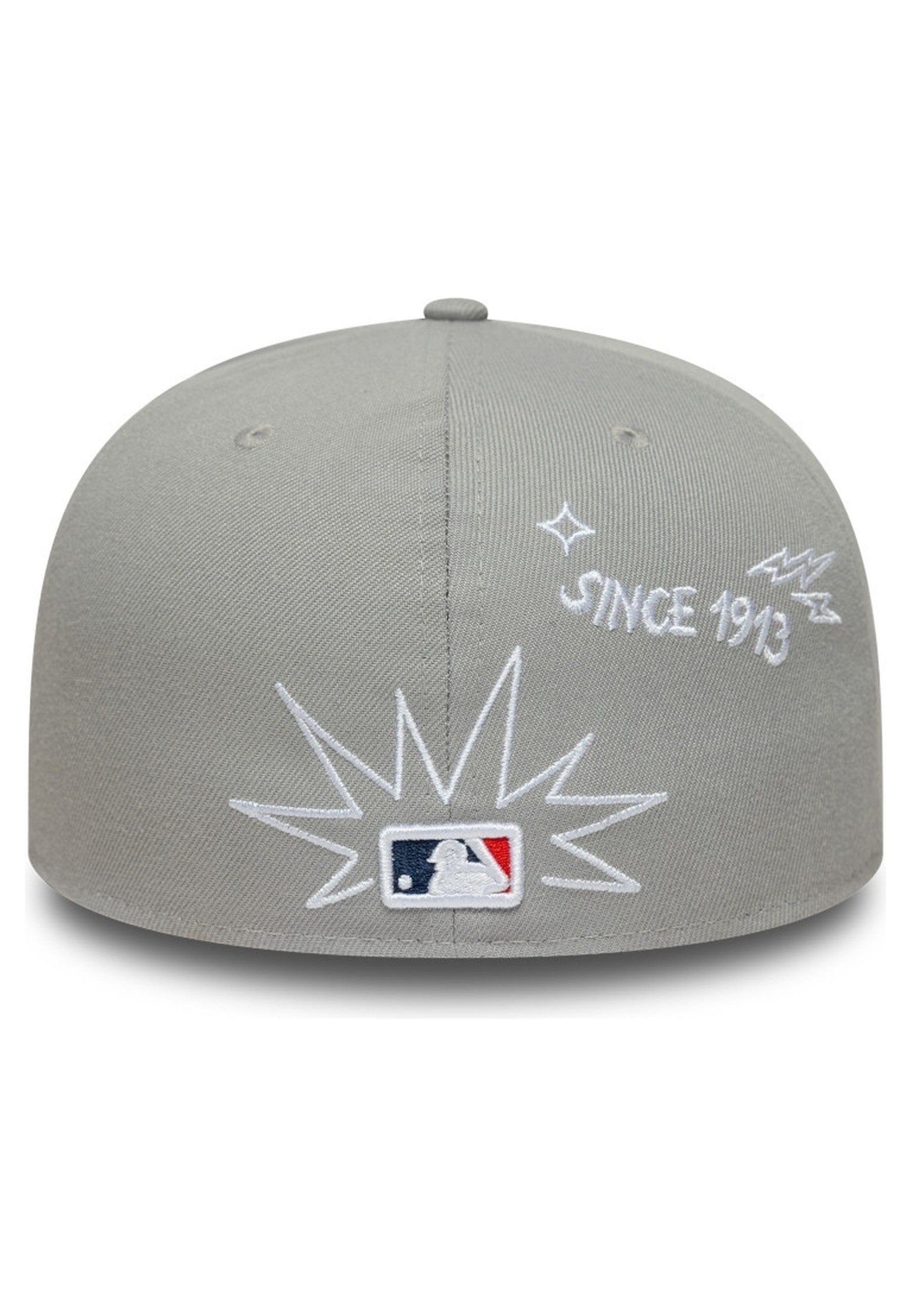 GORRA NEW ERA GRIS YANKEES MLB SCRIBBLE 59FIFTY NEYYAN