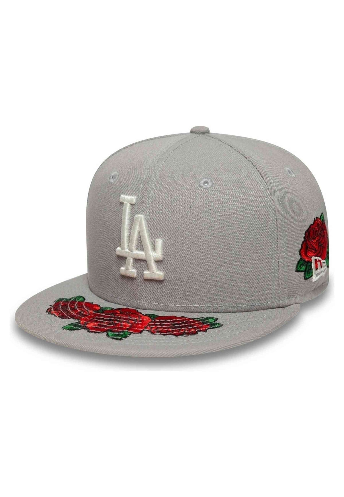 gorra New Era 59FIFTY Los Angeles Dodgers Cooperstown Floral gris - vista 3