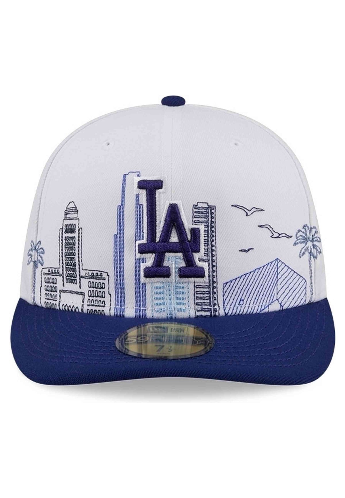 GORRA NEW ERA LOS ANGELES DODGERS 59FIFTY LOCATION GRAPHICS BLANCA