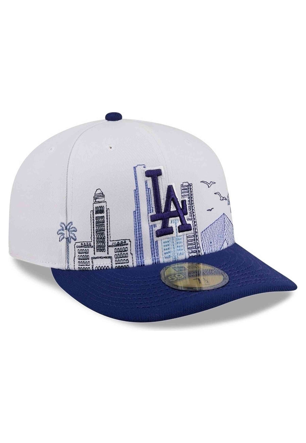 GORRA NEW ERA LOS ANGELES DODGERS 59FIFTY LOCATION GRAPHICS BLANCA