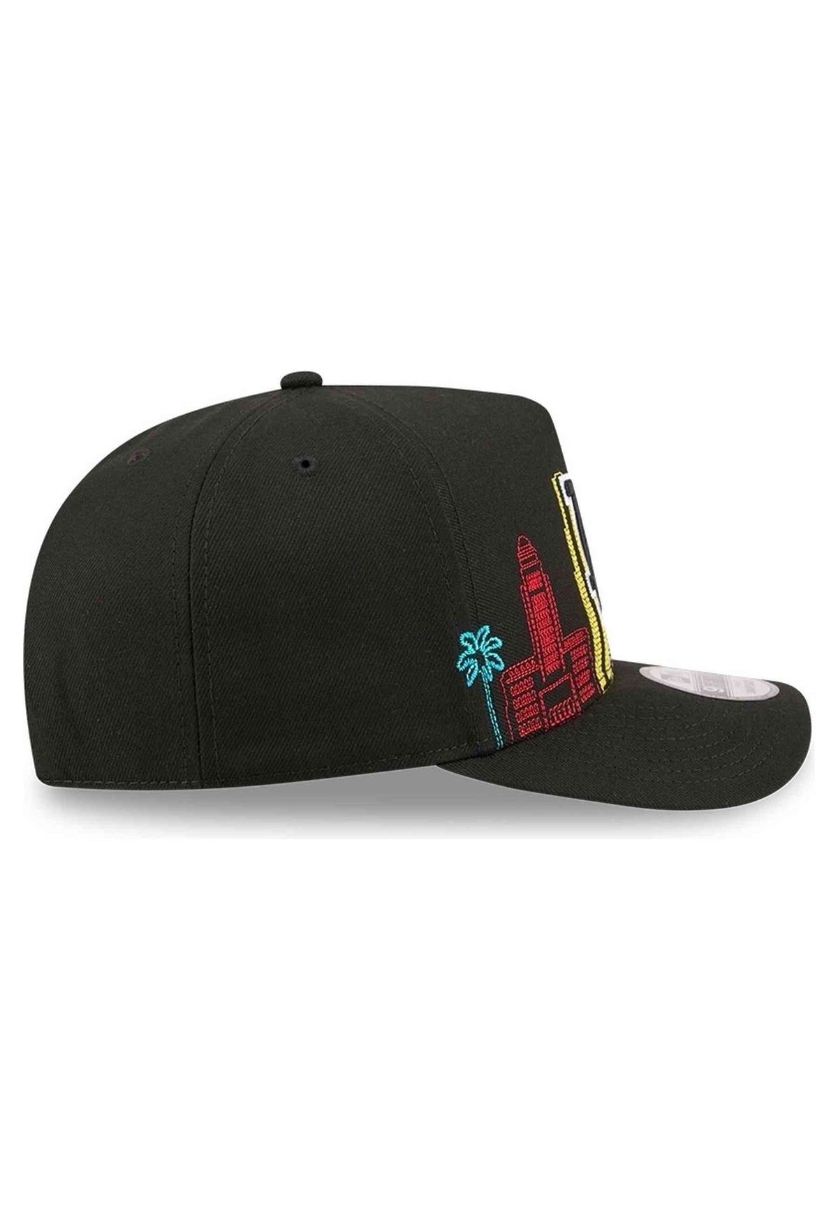 GORRA NEW ERA LOS ANGELES DODGERS 9FIFTY A FRAME LOCALIZED GRAPHICS NEGRA
