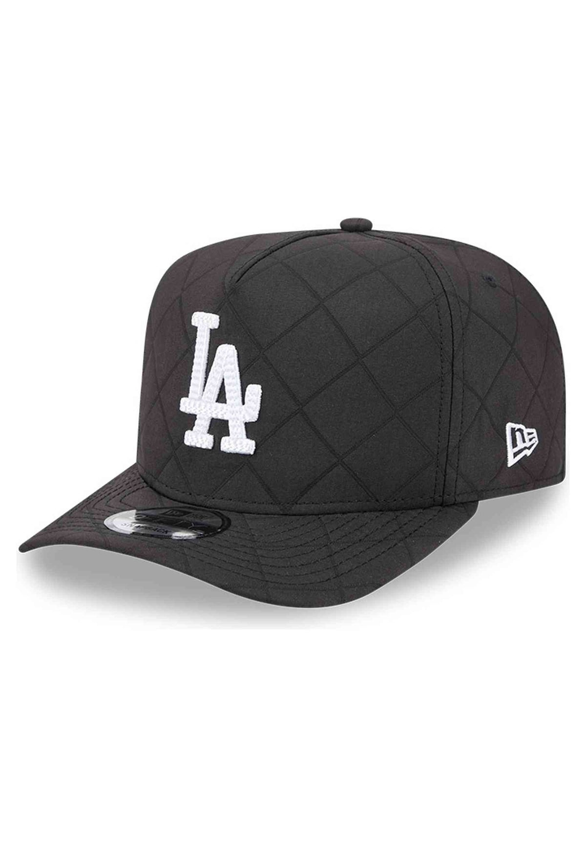 GORRA NEW ERA LOS ANGELES DODGERS 9FIFTY A FRAME QUILTED NYLON NEGRA