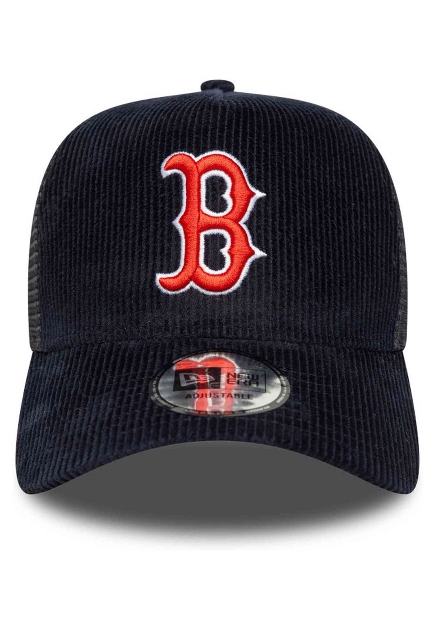 GORRA NEW ERA MARINO BOSTON CORD TRUCKER BOSRED - AREA ZERO