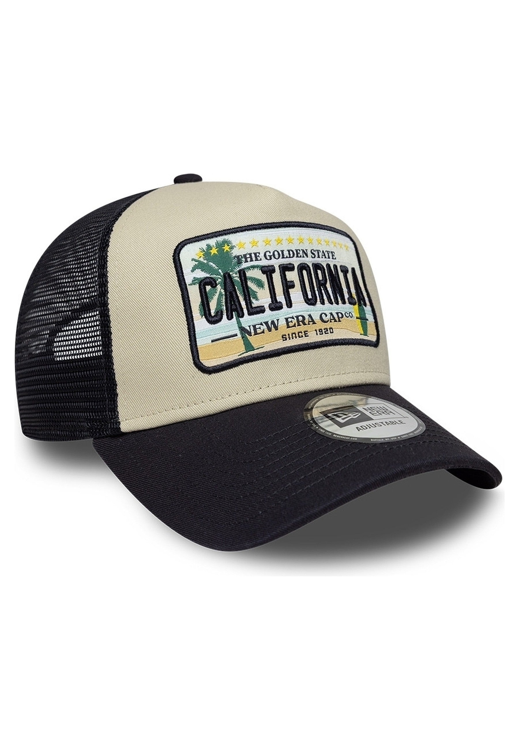 GORRA NEW ERA MARINO CALIFORNIA LICENSE PLATE TRUCKER CAP