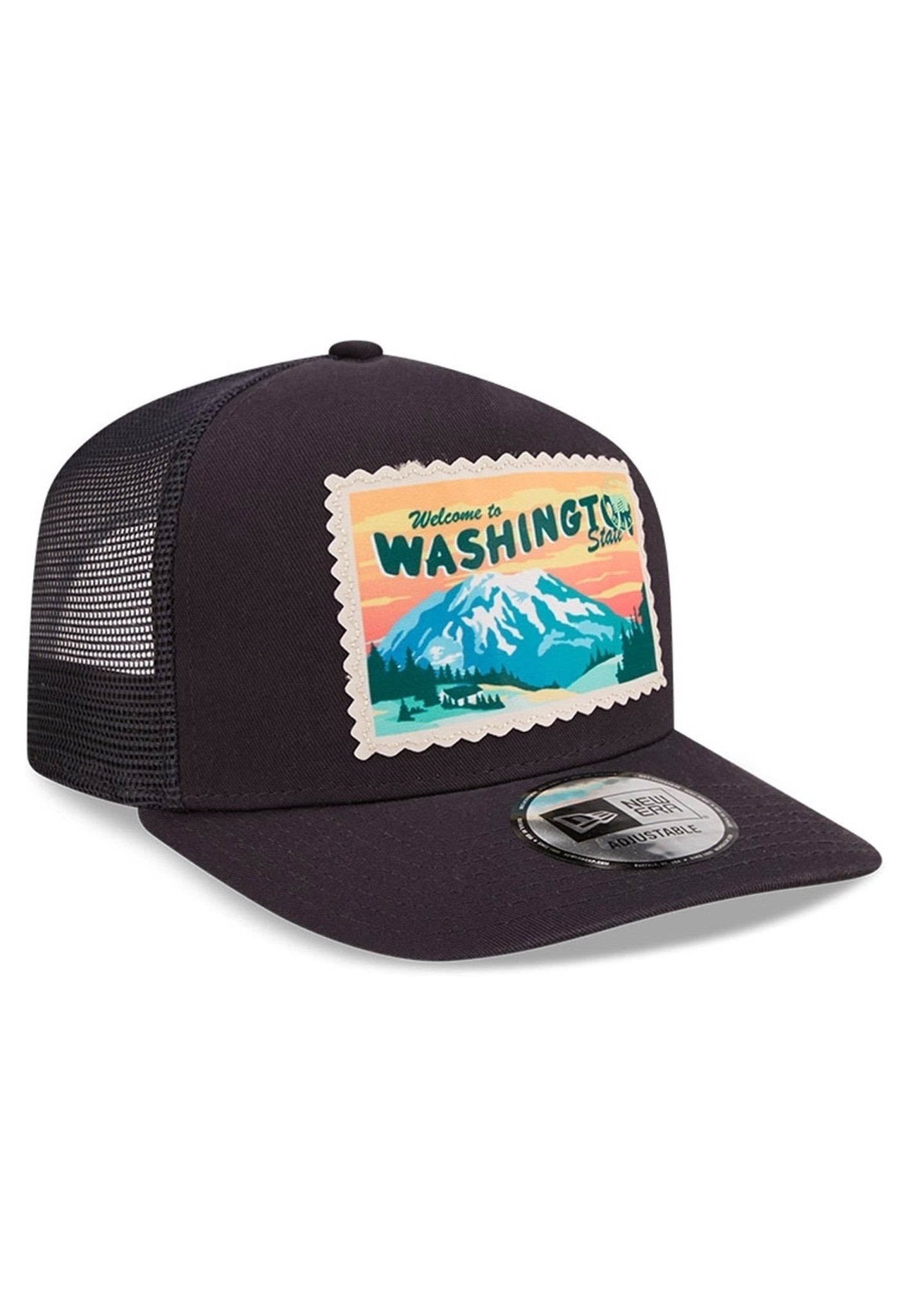 GORRA NEW ERA MARINO WASHINGTON POSTCARD TRUCKER CAP - AREA ZERO