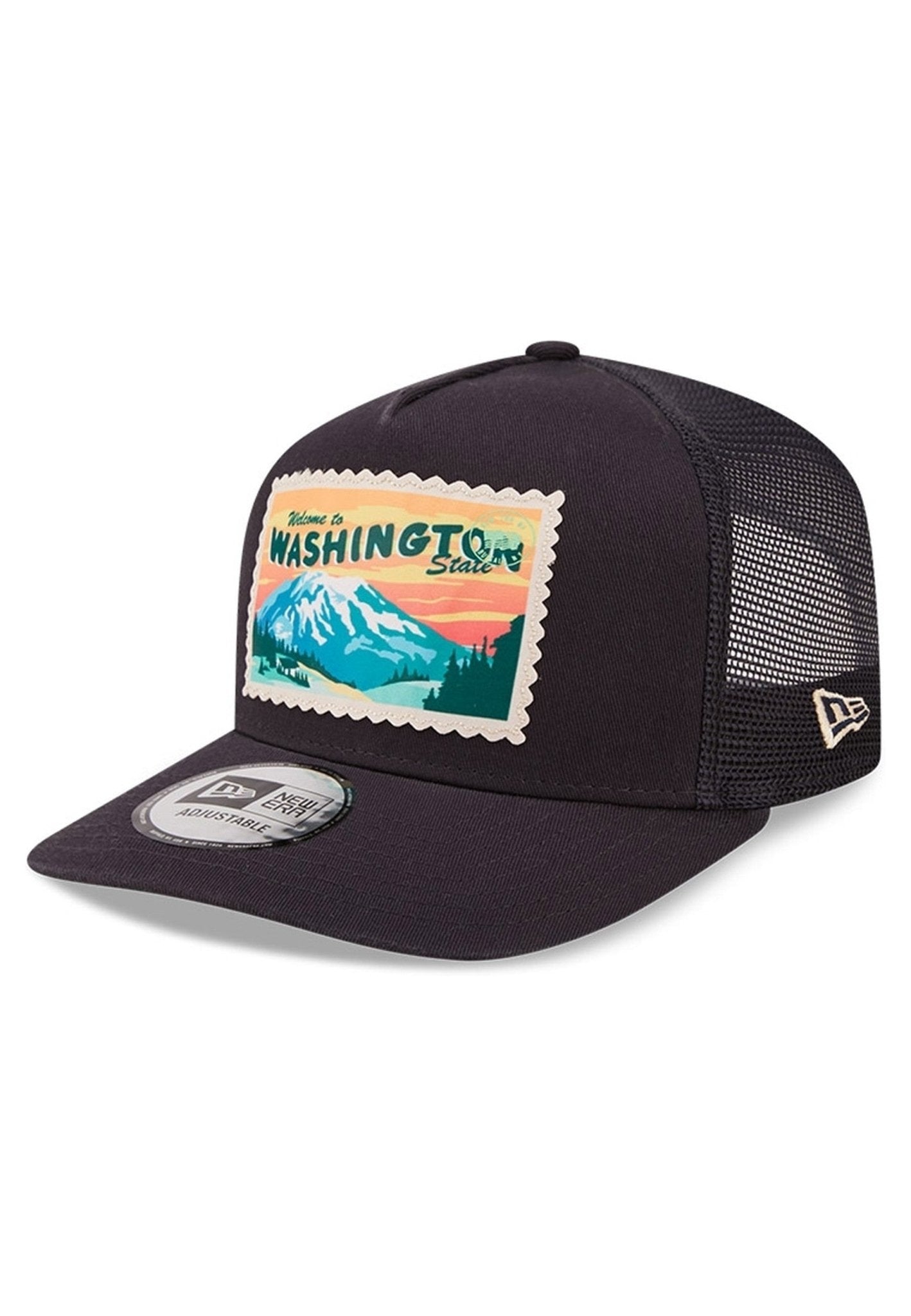 GORRA NEW ERA MARINO WASHINGTON POSTCARD TRUCKER CAP - AREA ZERO