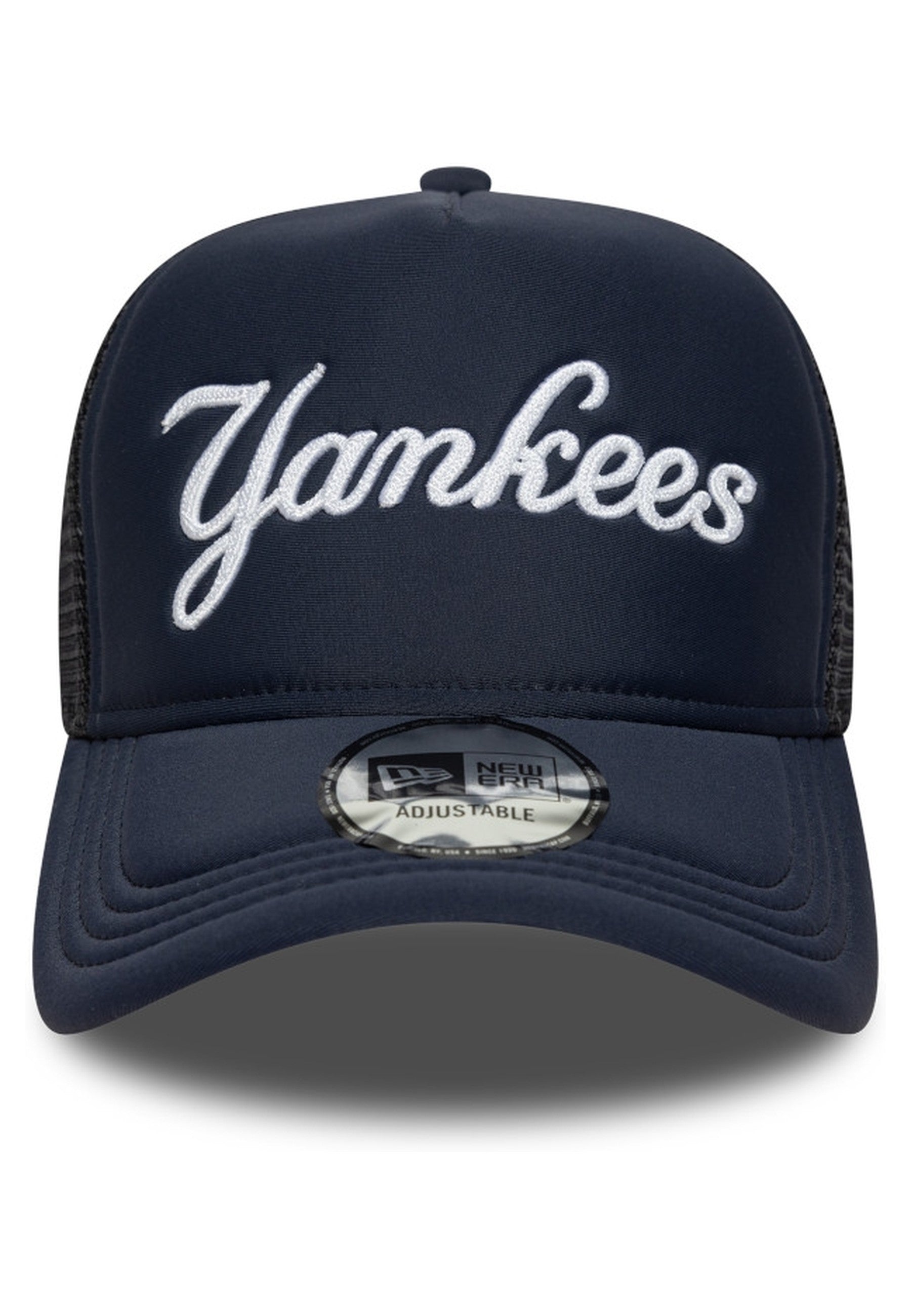 GORRA NEW ERA MARINO YANKEES SCRIPT TRUCKER NEYYAN