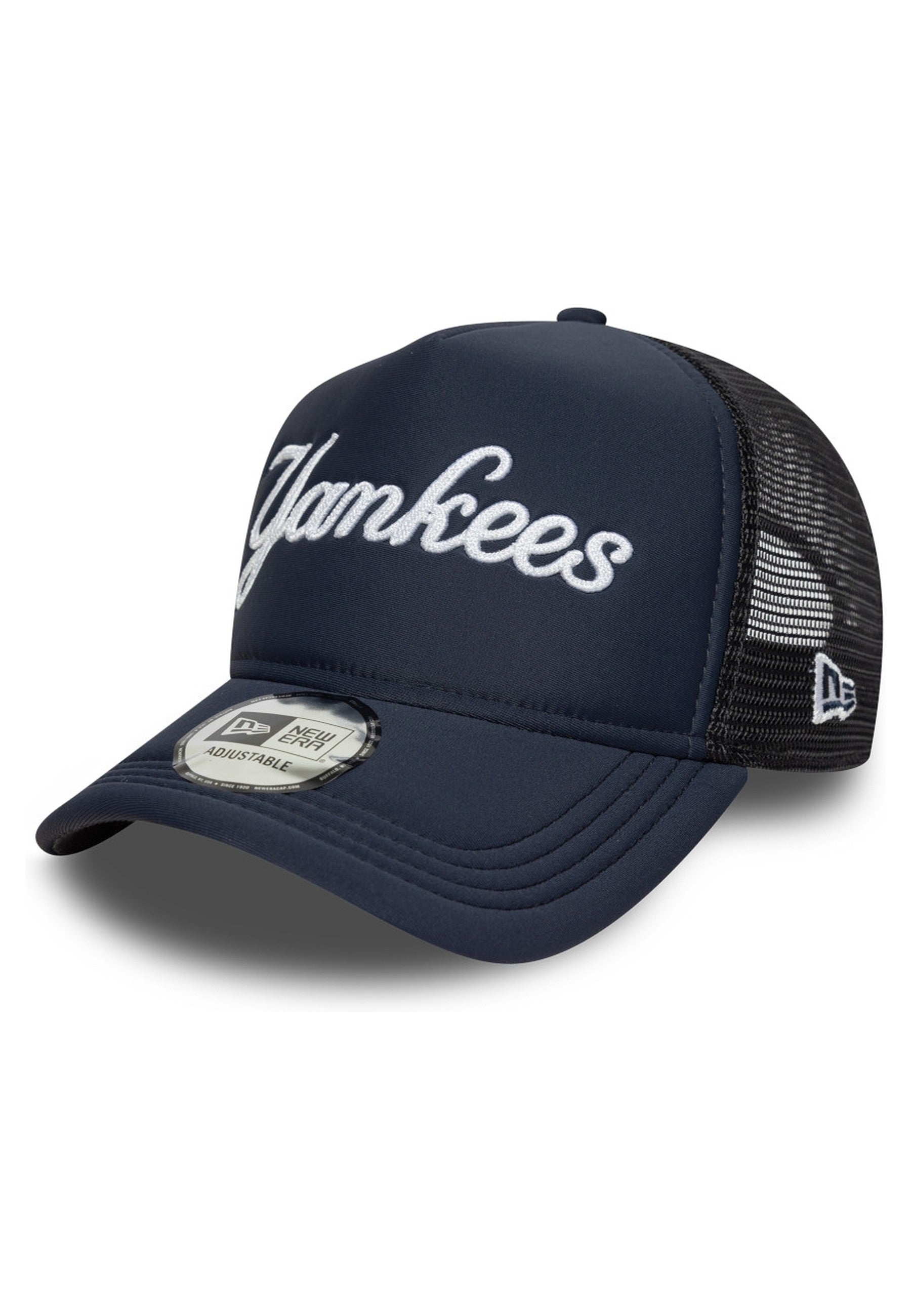 GORRA NEW ERA MARINO YANKEES SCRIPT TRUCKER NEYYAN