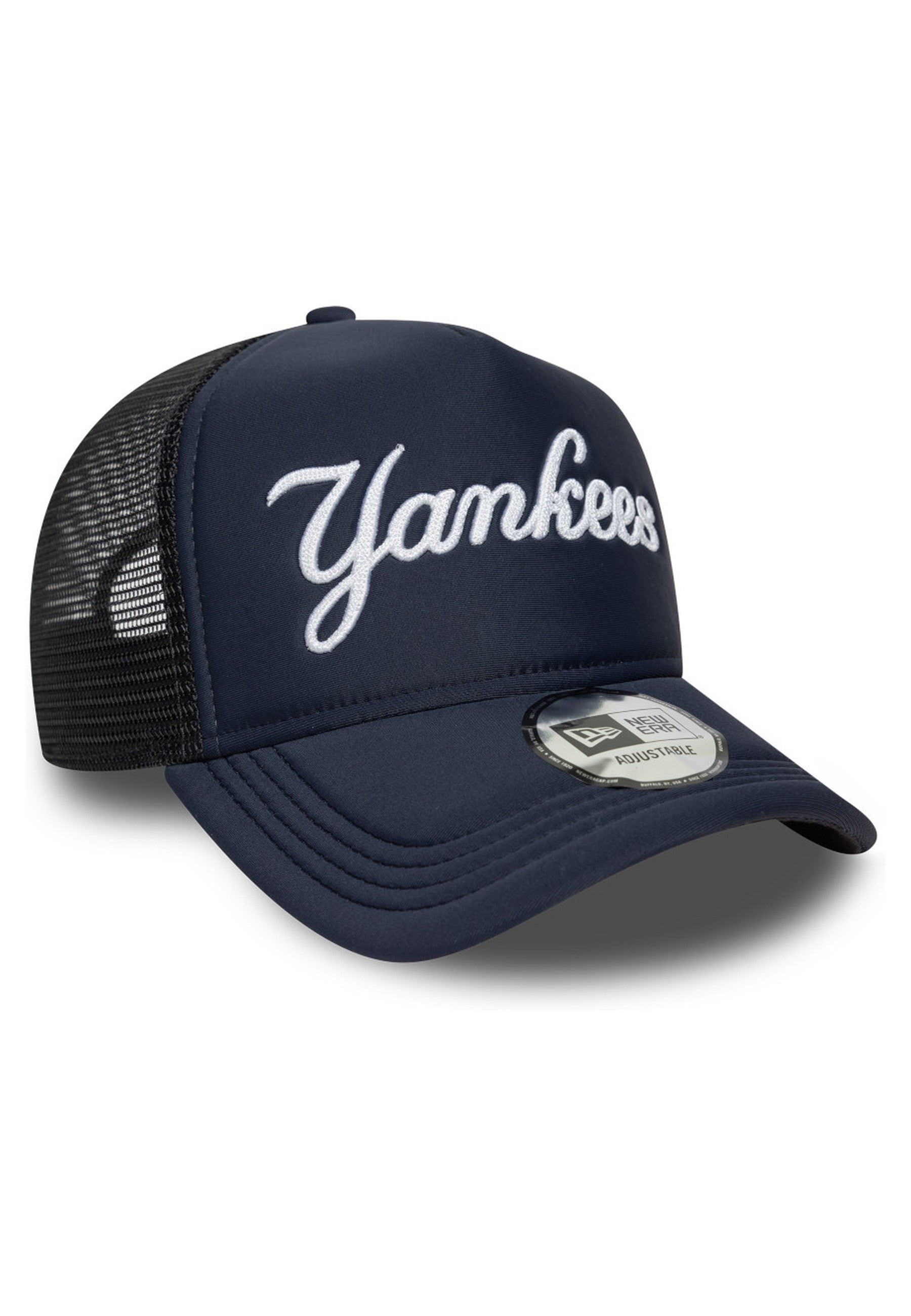 GORRA NEW ERA MARINO YANKEES SCRIPT TRUCKER NEYYAN