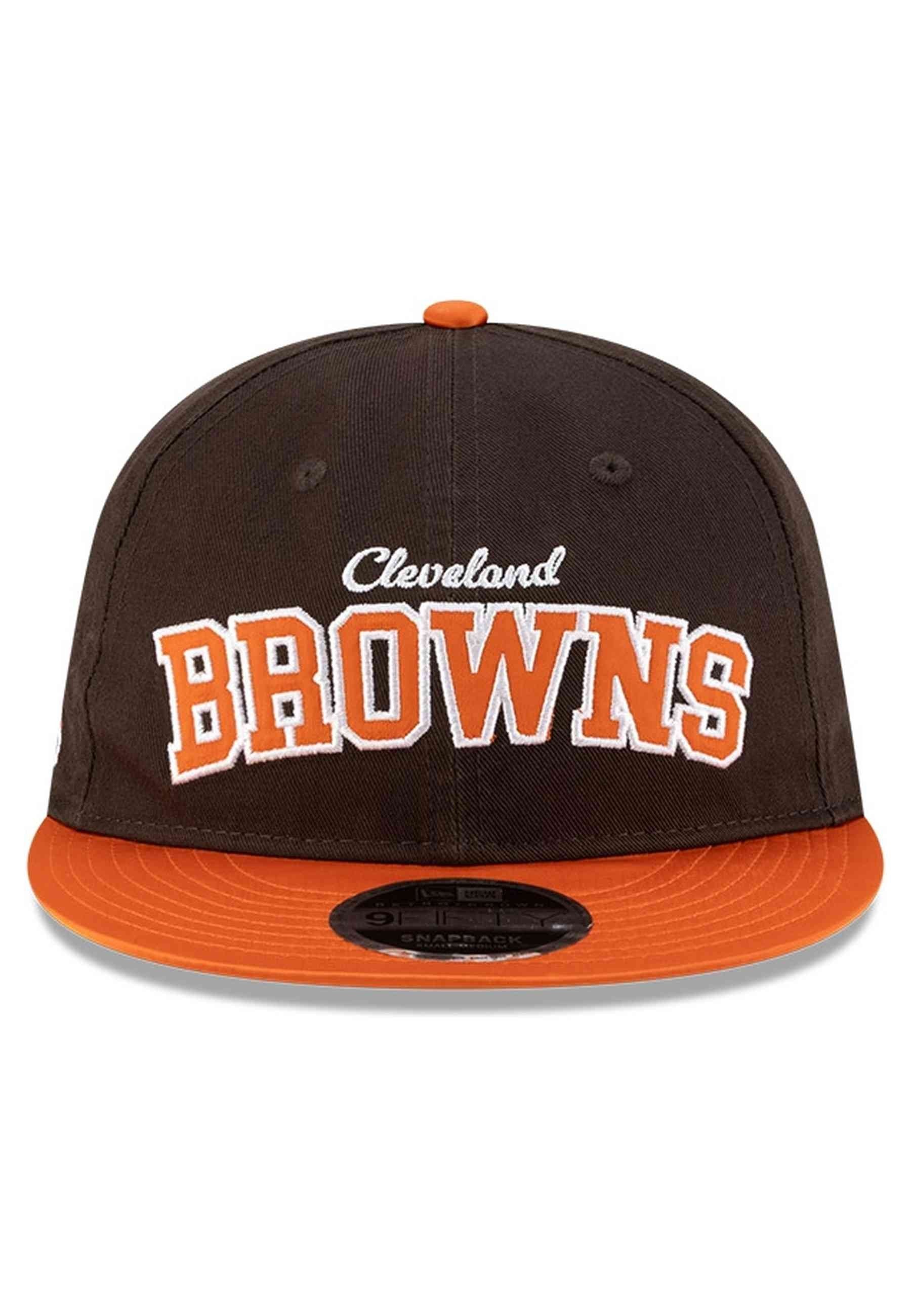 GORRA NEW ERA MARRON CLEVELAND BROWS NFL HISTORIC 9FIFTY RC CLEBRO