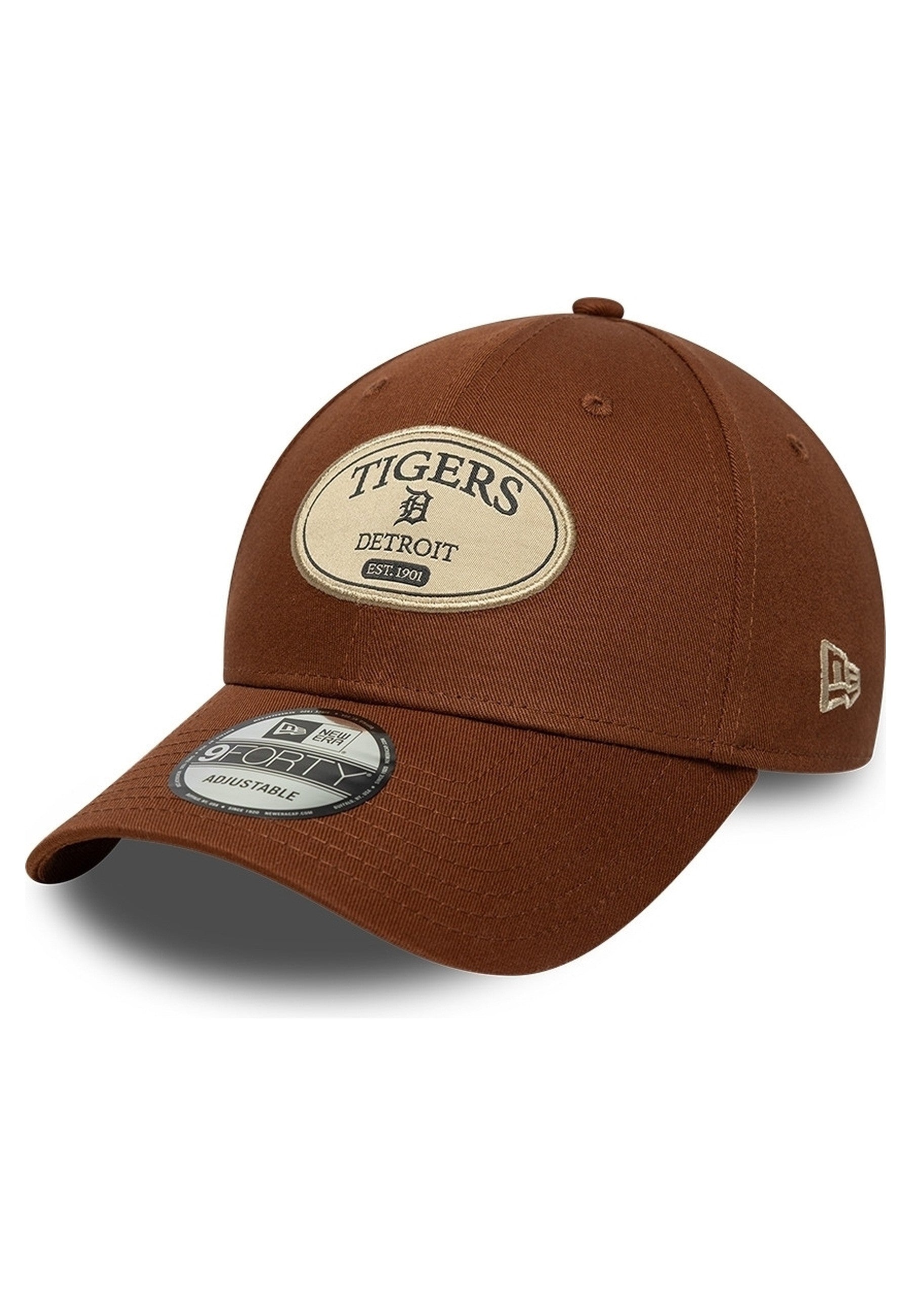 GORRA NEW ERA MARRON DETROIT TIGERS D RING PATCH DETTIG