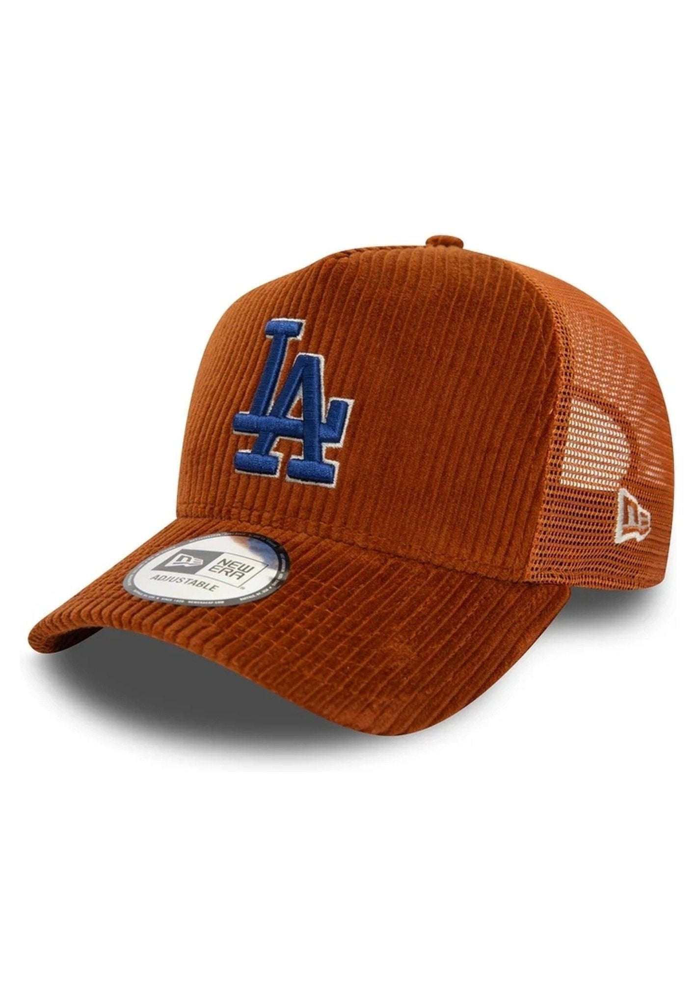 GORRA NEW ERA MARRON DODGERS MLB CORD TRUCKER LOSDOD - AREA ZERO
