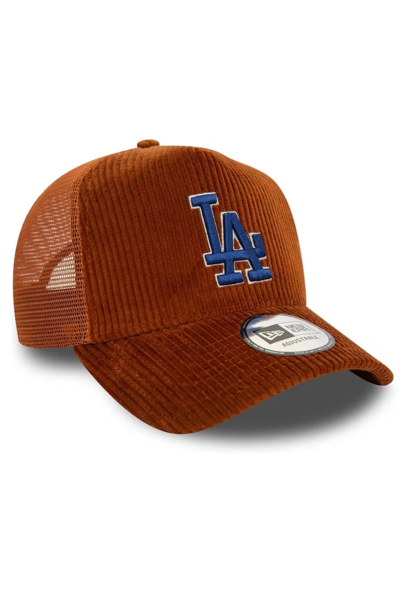GORRA NEW ERA MARRON DODGERS MLB CORD TRUCKER LOSDOD - AREA ZERO